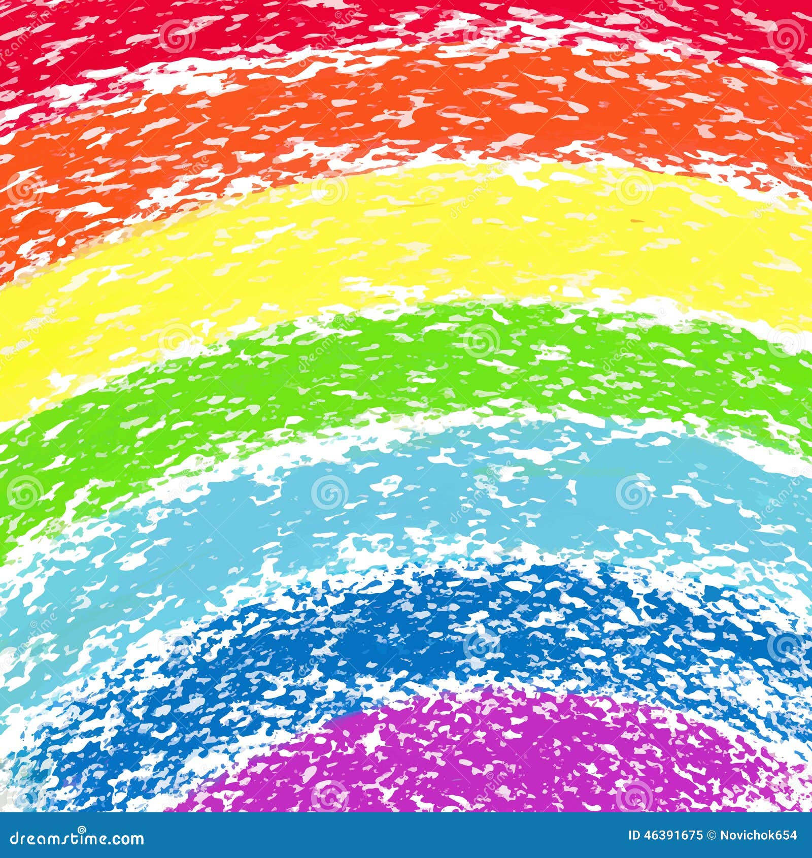 Rainbow crayon Stock Vector by ©Nicemonkey 3416406