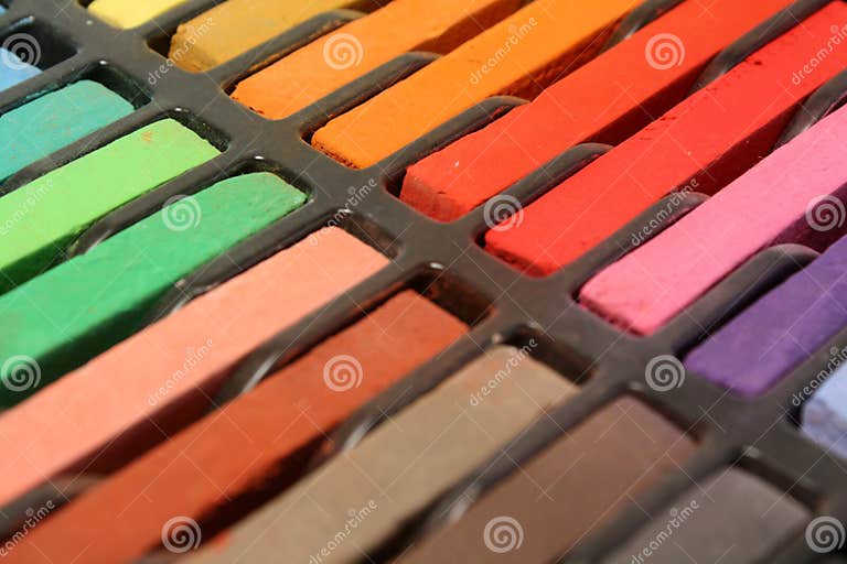 Pastel Crayons stock photo. Image of artist, crayons 11198132