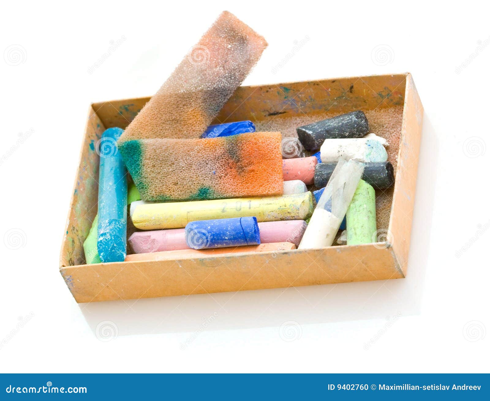 Pastel crayons stock photo. Image of instrument, softness 9402760
