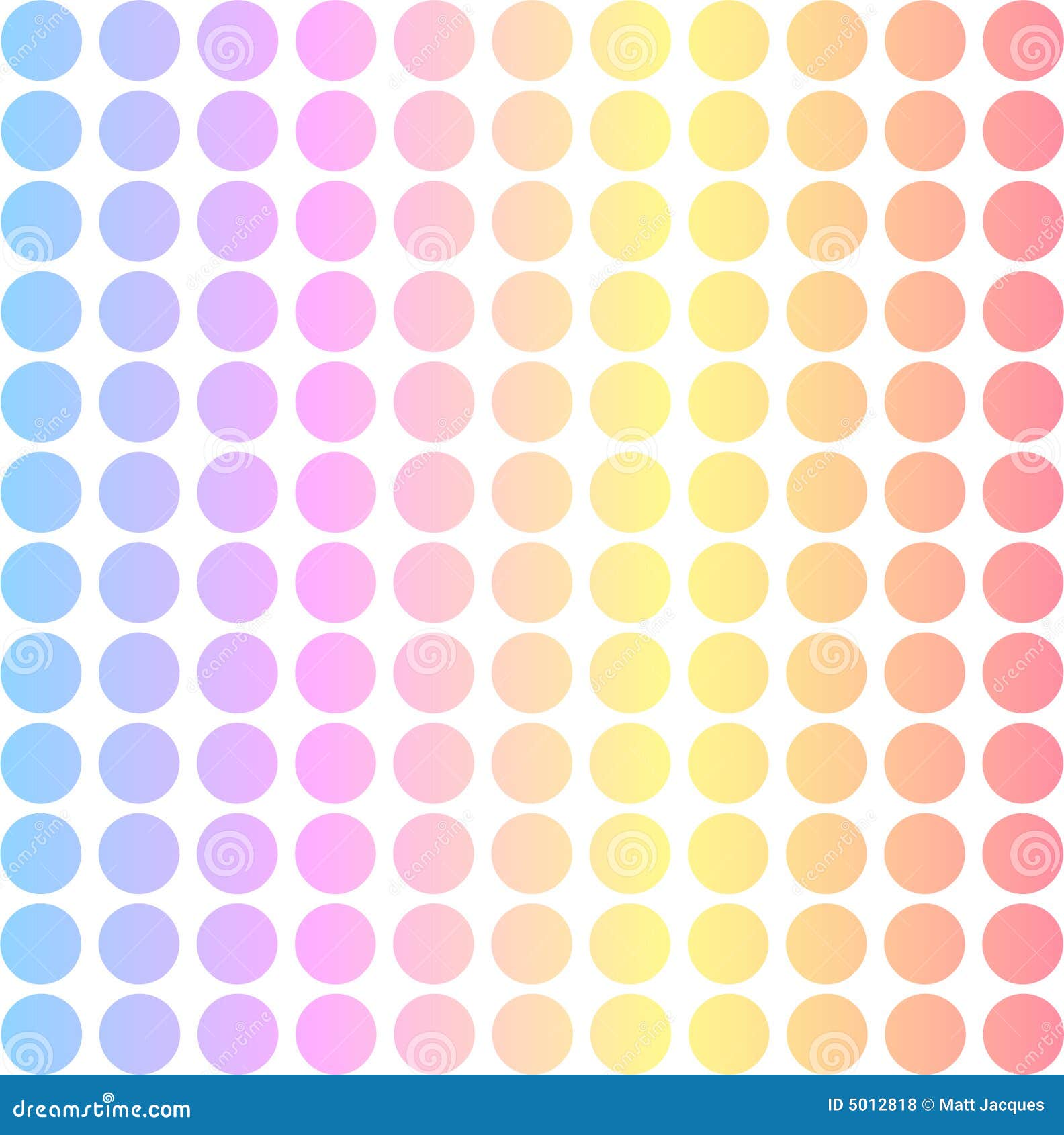 Pastel Dot Matrix Background Stock Illustration - Illustration of
