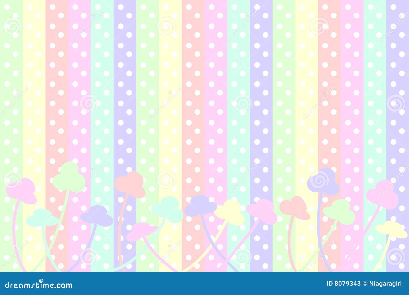 for flowers paper wrapping polka abstract stripes dots flowers. simple with and Pastel