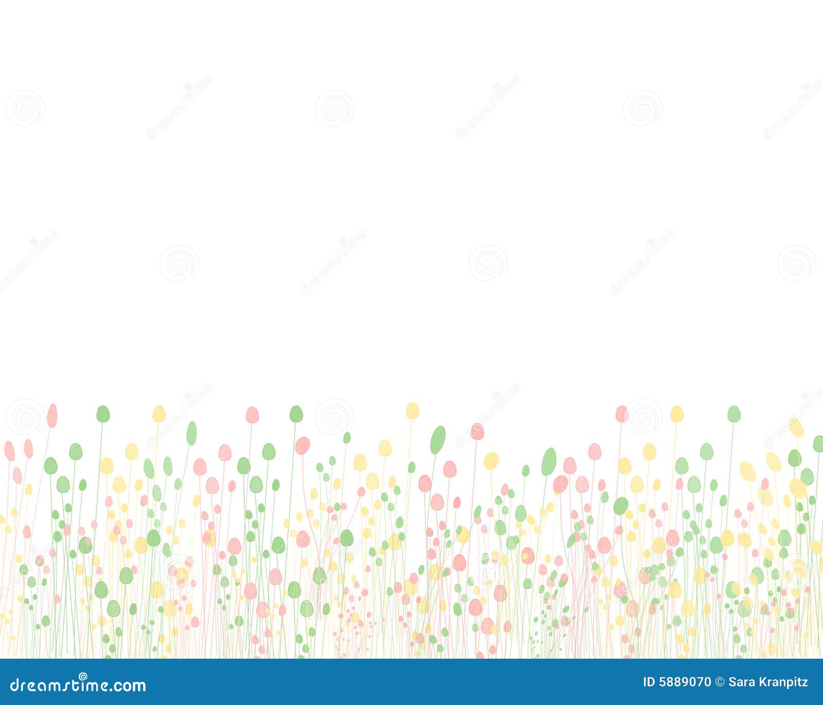 Pastel flowers design stock illustration. Illustration of retro 5889070