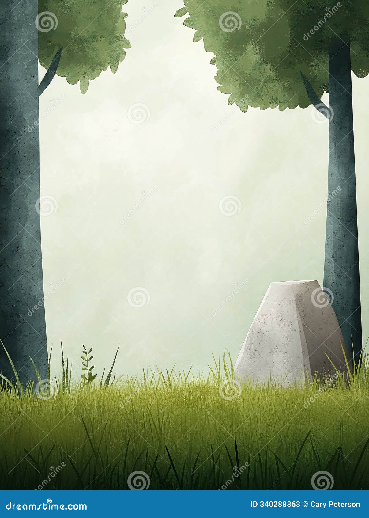 pastel memories: a serene vignette of overgrown graves in a gras