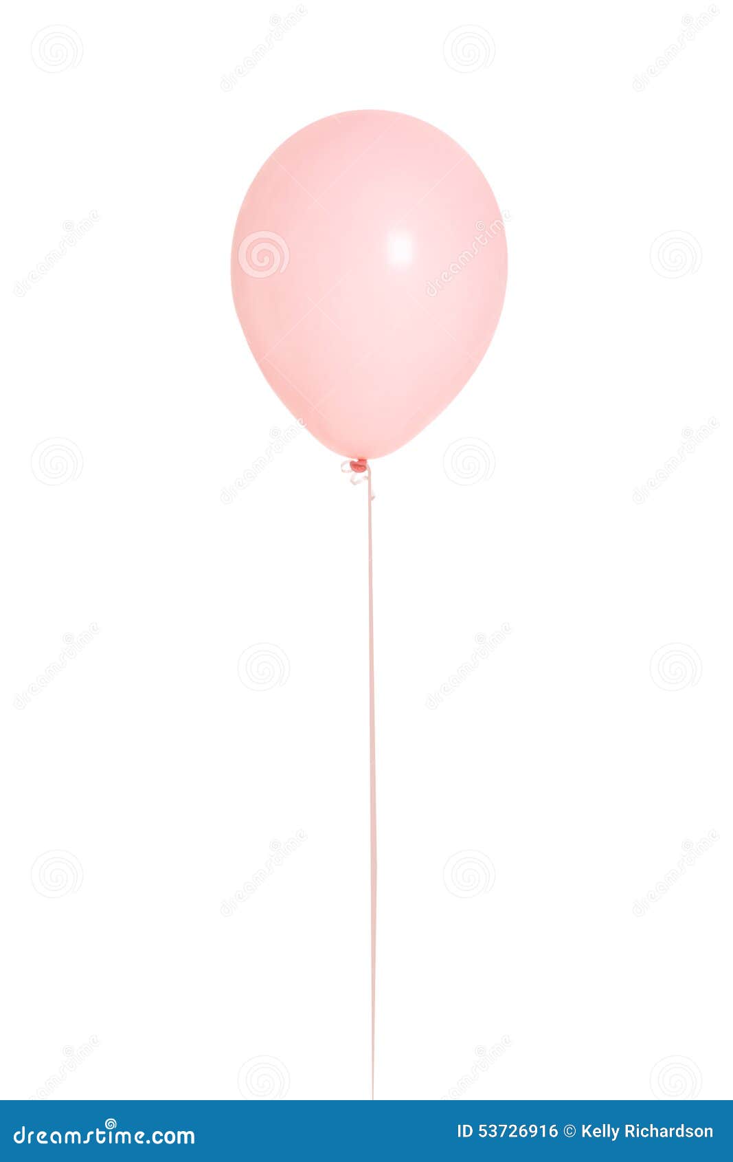 Pastel Pink Balloon Isolated Stock Photo Image of balloon