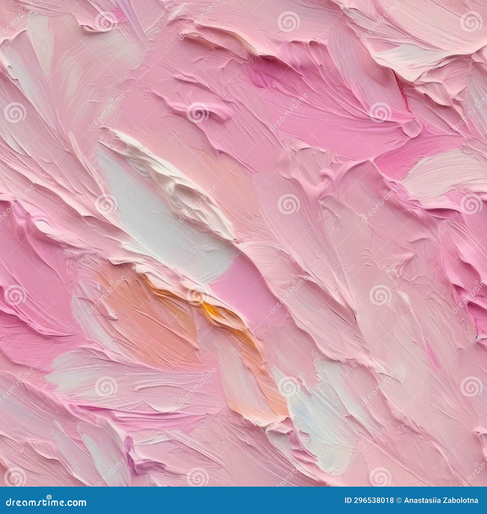pastel pink color oil paint strokes on canvas . seamless background. generative ai