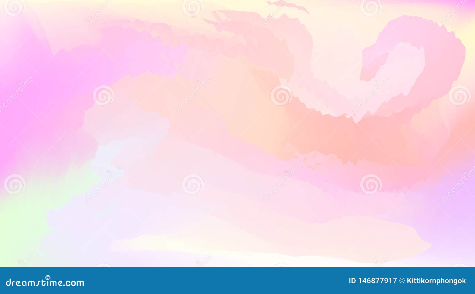 Pastel Watercolor Backdrop. Fashion Background. Watercolor Brush ...