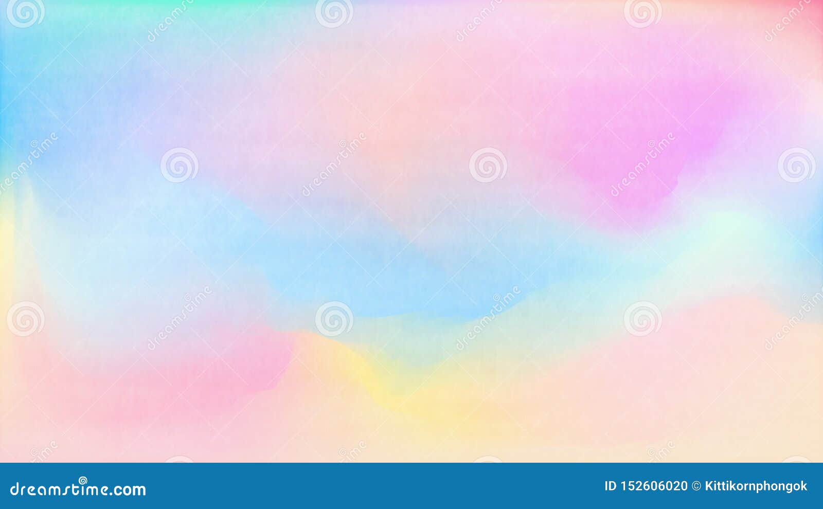 Pastel Watercolor Backdrop. Fashion Background. Watercolor Brush ...