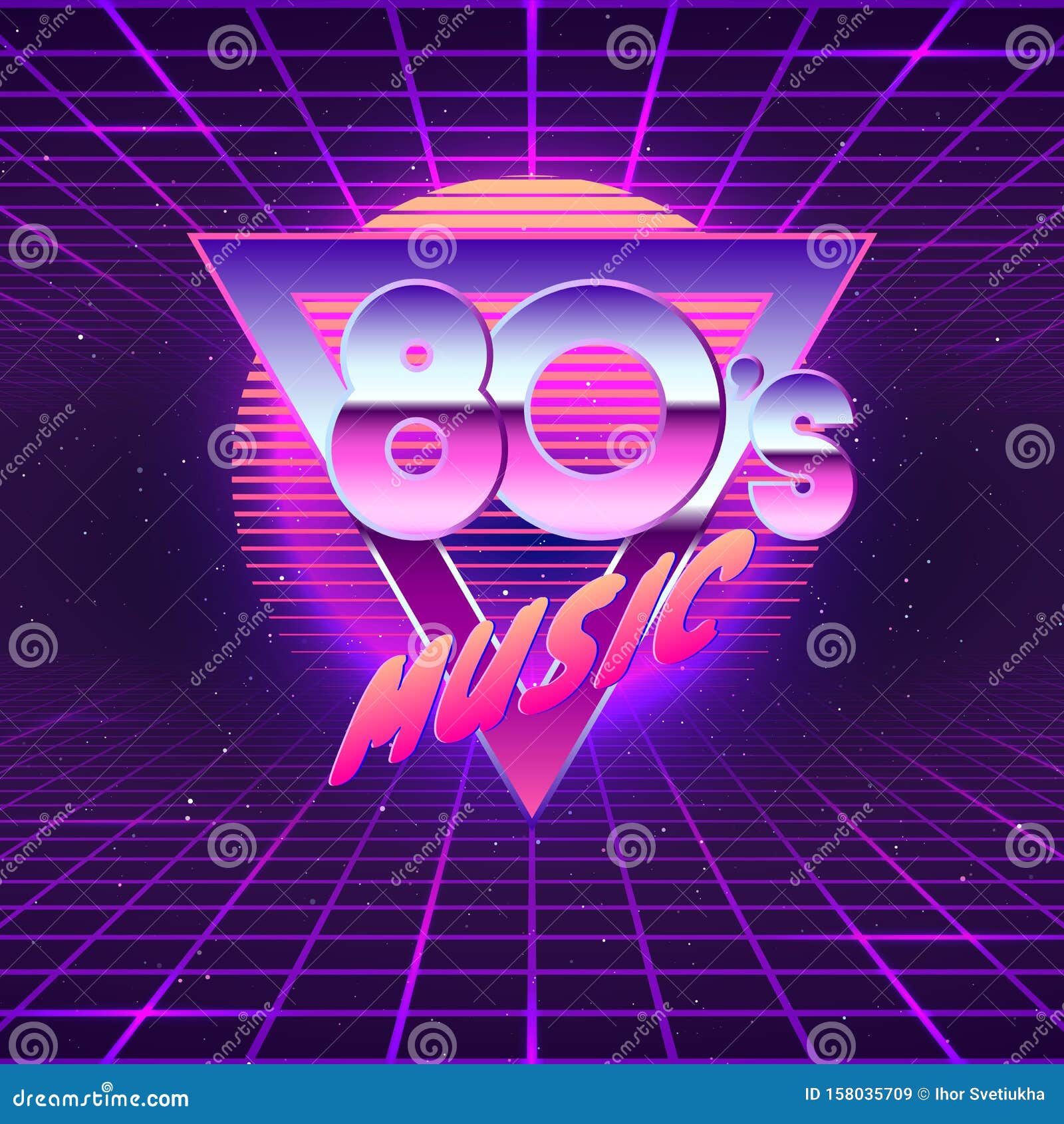 Retro 80s - Glow in the Dark
