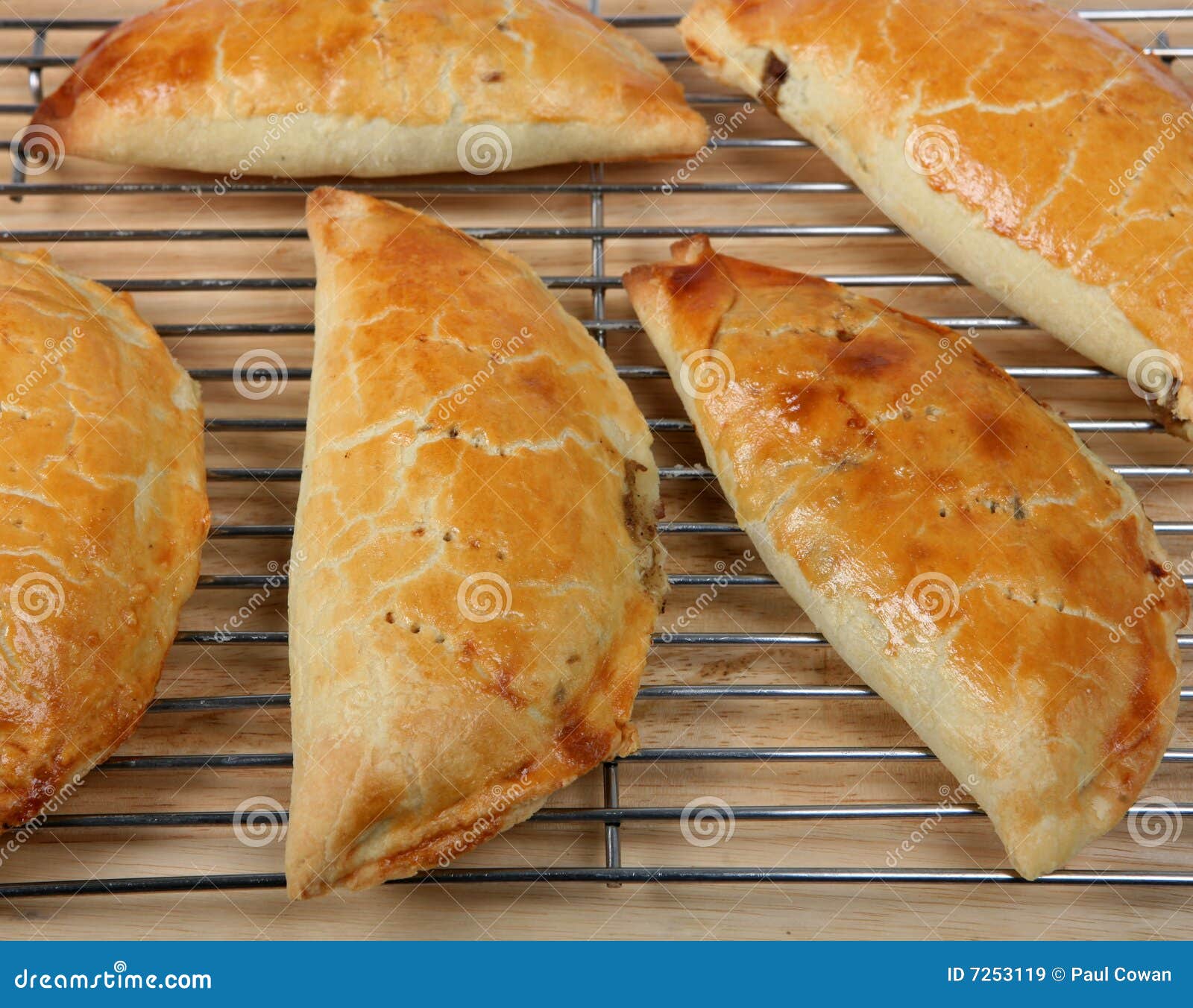 Pasties cooling stock image. Image of baked, meal, cooking 7253119