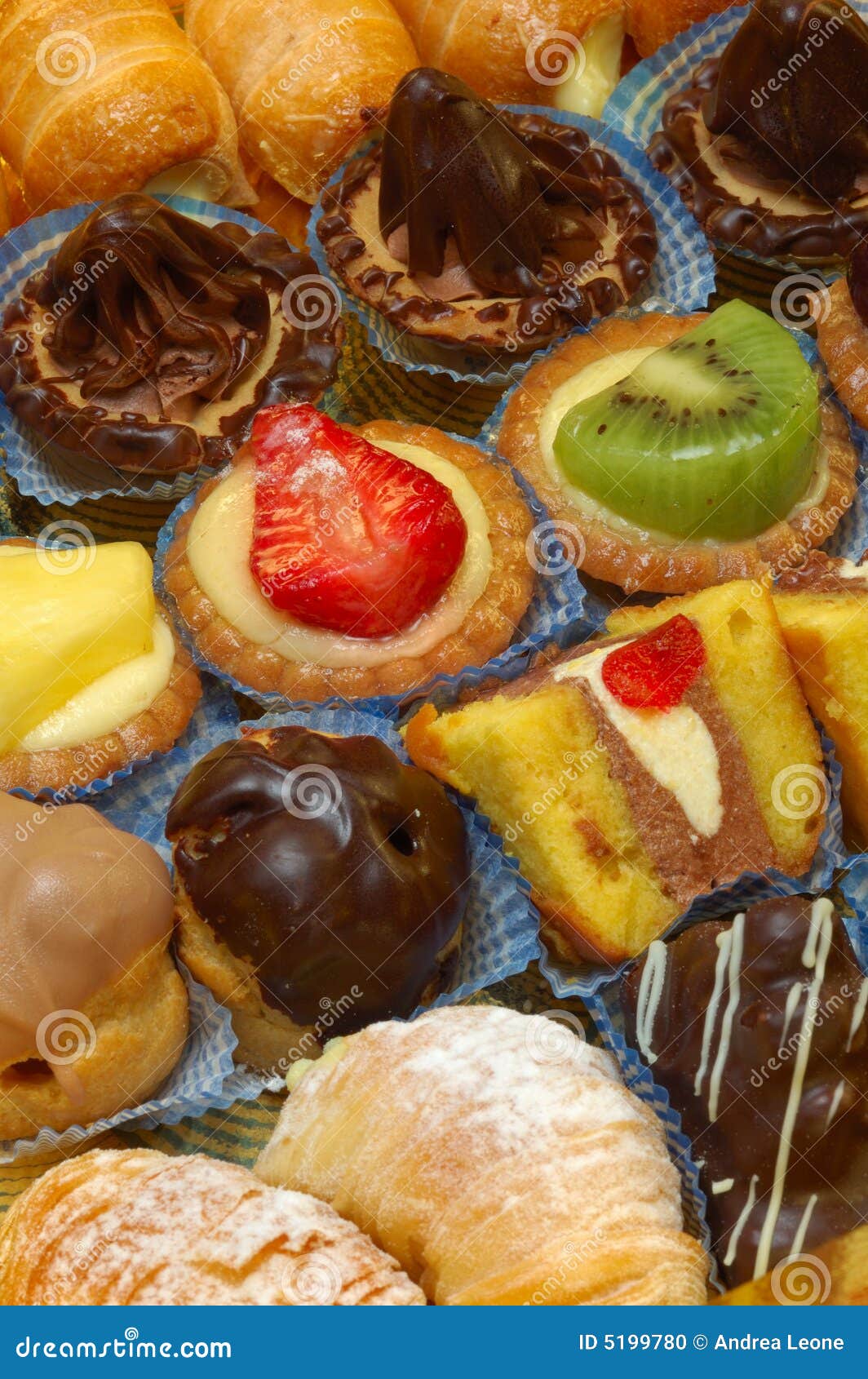 Pastries stock photo. Image of tasty, pastries, tart, calories 5199780