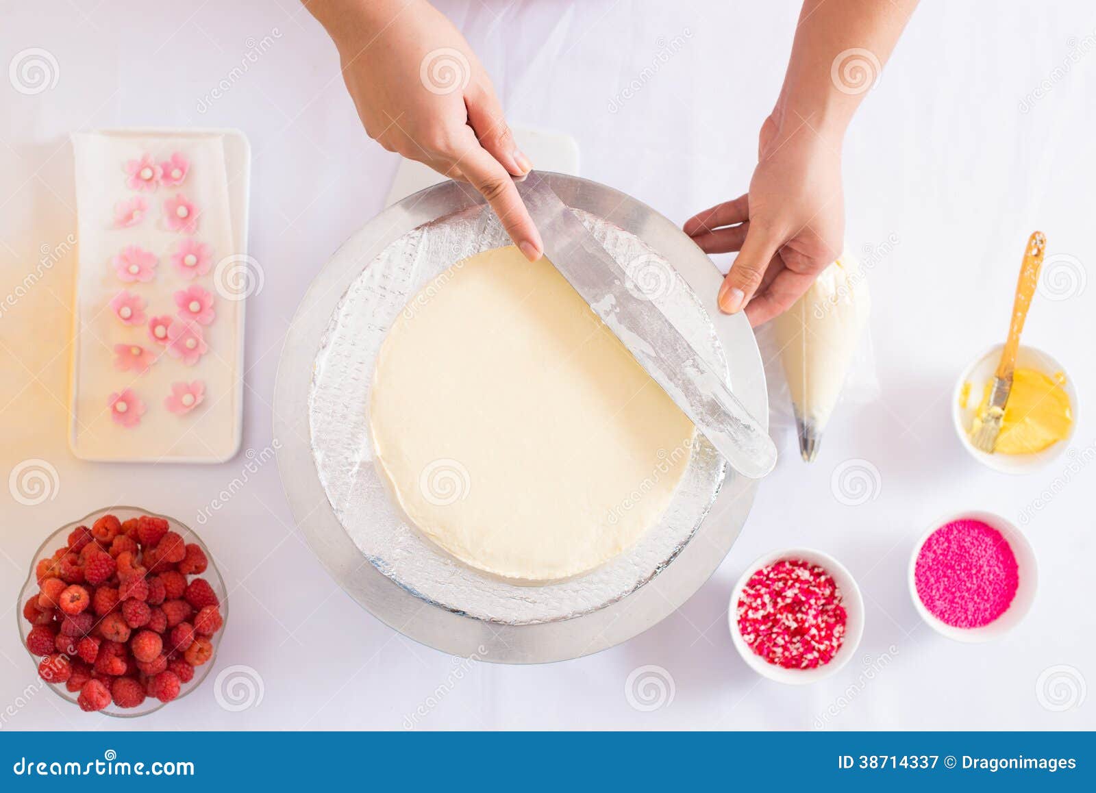 Pastry cook stock image. Image of dough, chef, closeup 38714337