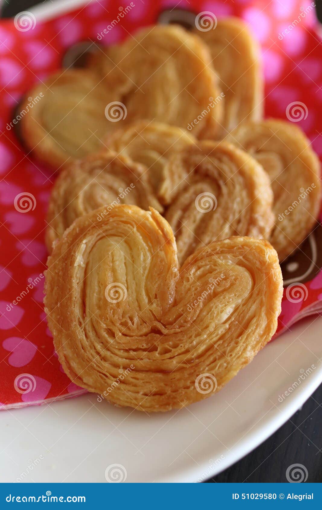 Pastry stock photo. Image of pastry, food, heart, wheat 51029580