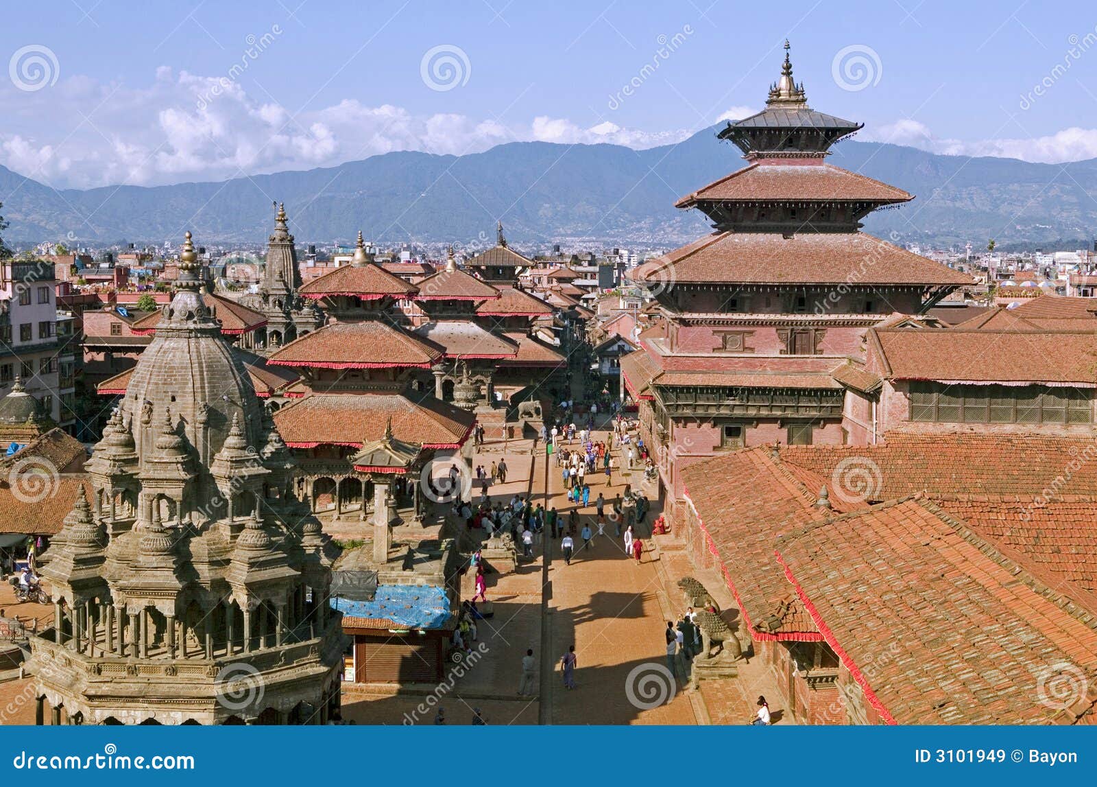 patan durbar square in nepal