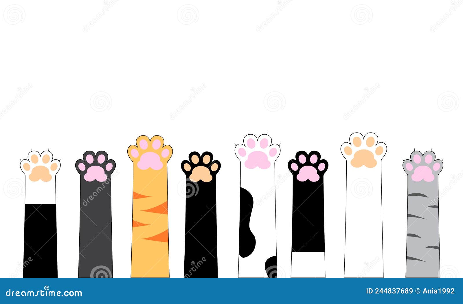 Vetores e ilustrações de Gato multicolorido para download gratuito