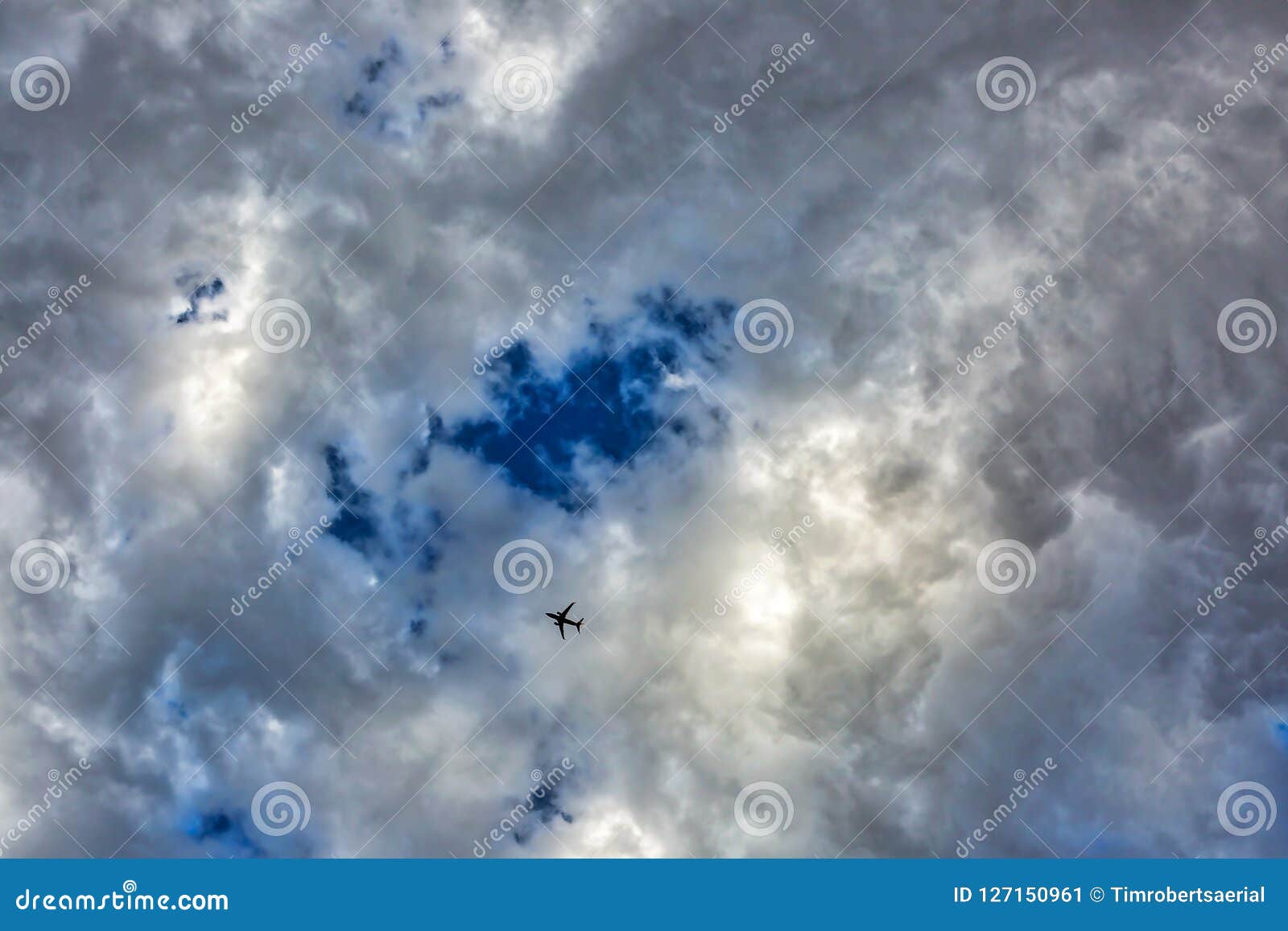 A Patch Of Blue Stock Image Image Of Clouds Travel 127150961