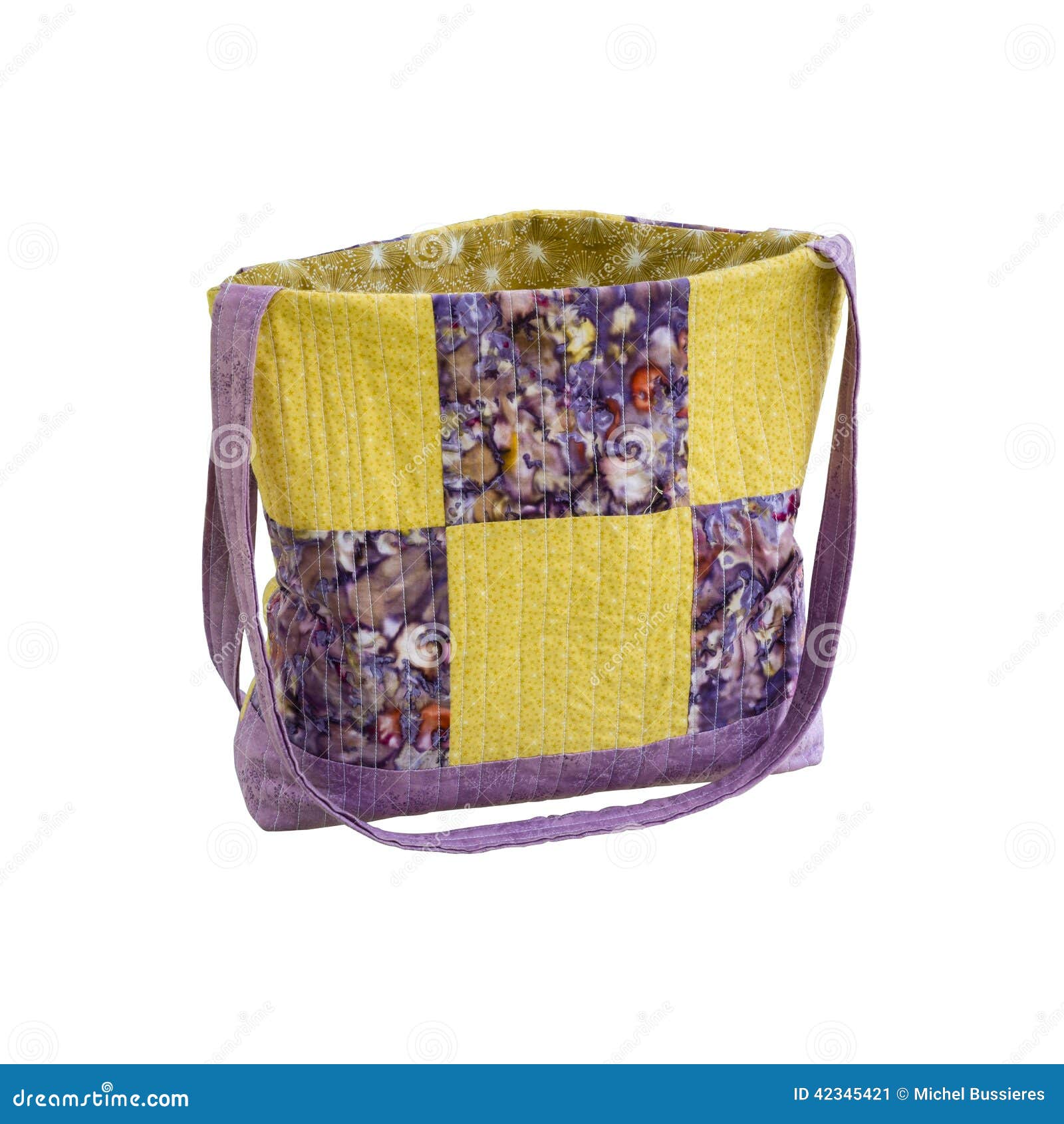 Patchwork quilt bag stock image. Image of dots, geometric 42345421