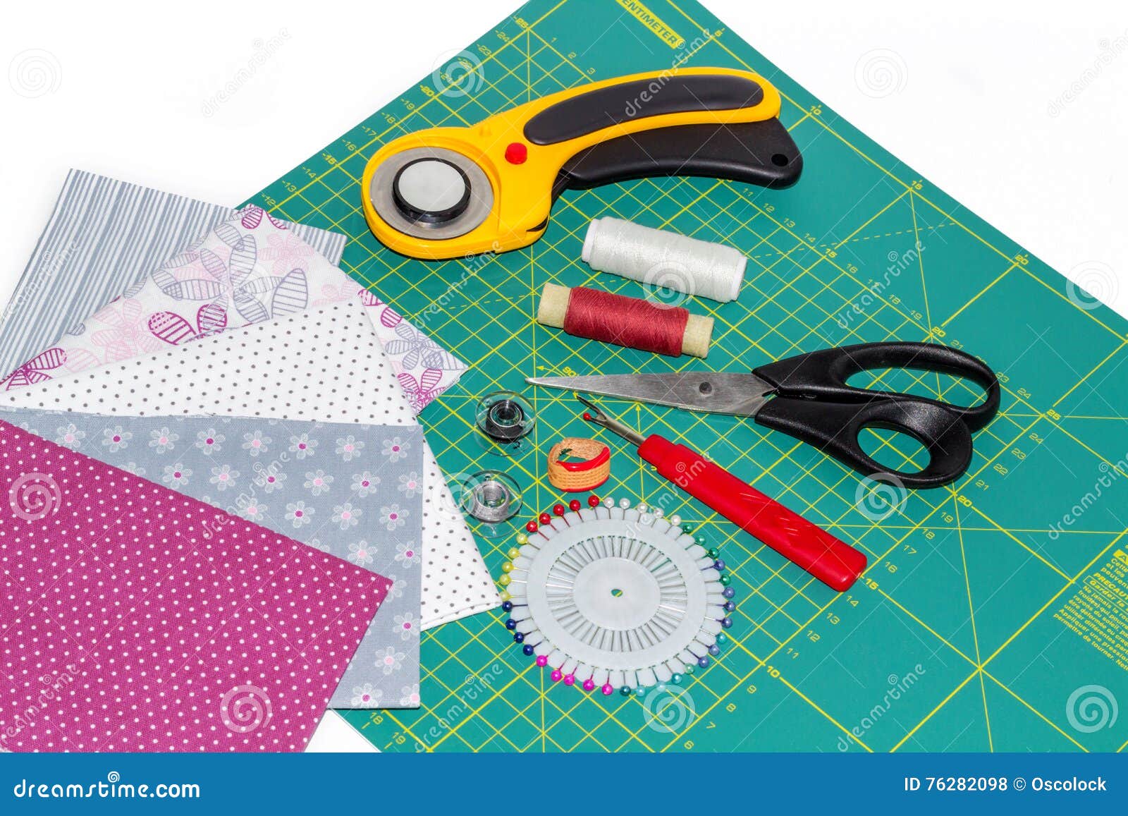 Patchwork and Quilting Instruments, Items and Fabrics Hobby Comp Stock