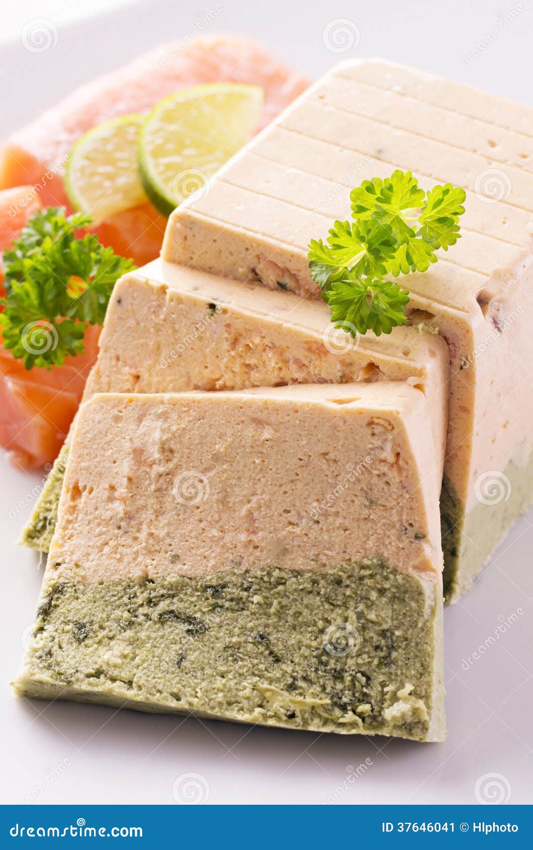 Pate Made of Salmon and Spinach Stock Image Image of fish, delicacy