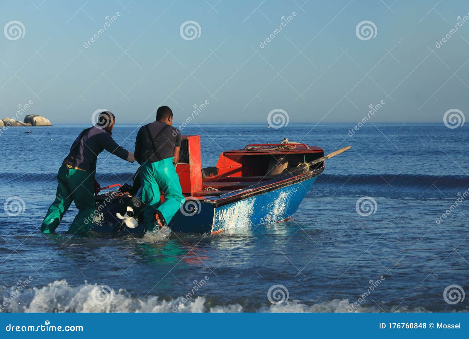 Fishing Boats at Patrenoster Stock Photo - Image of beach, fishing: 41158094