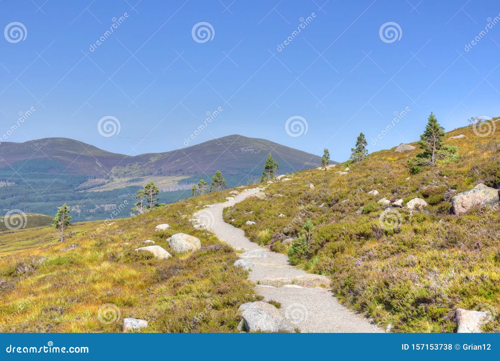 Path Through Hills In The Scottish Highlands Stock Photo Image Of Hills Heather Path Through Hills In The Scottish Highlands Stock Photo Image Of Hills Heather