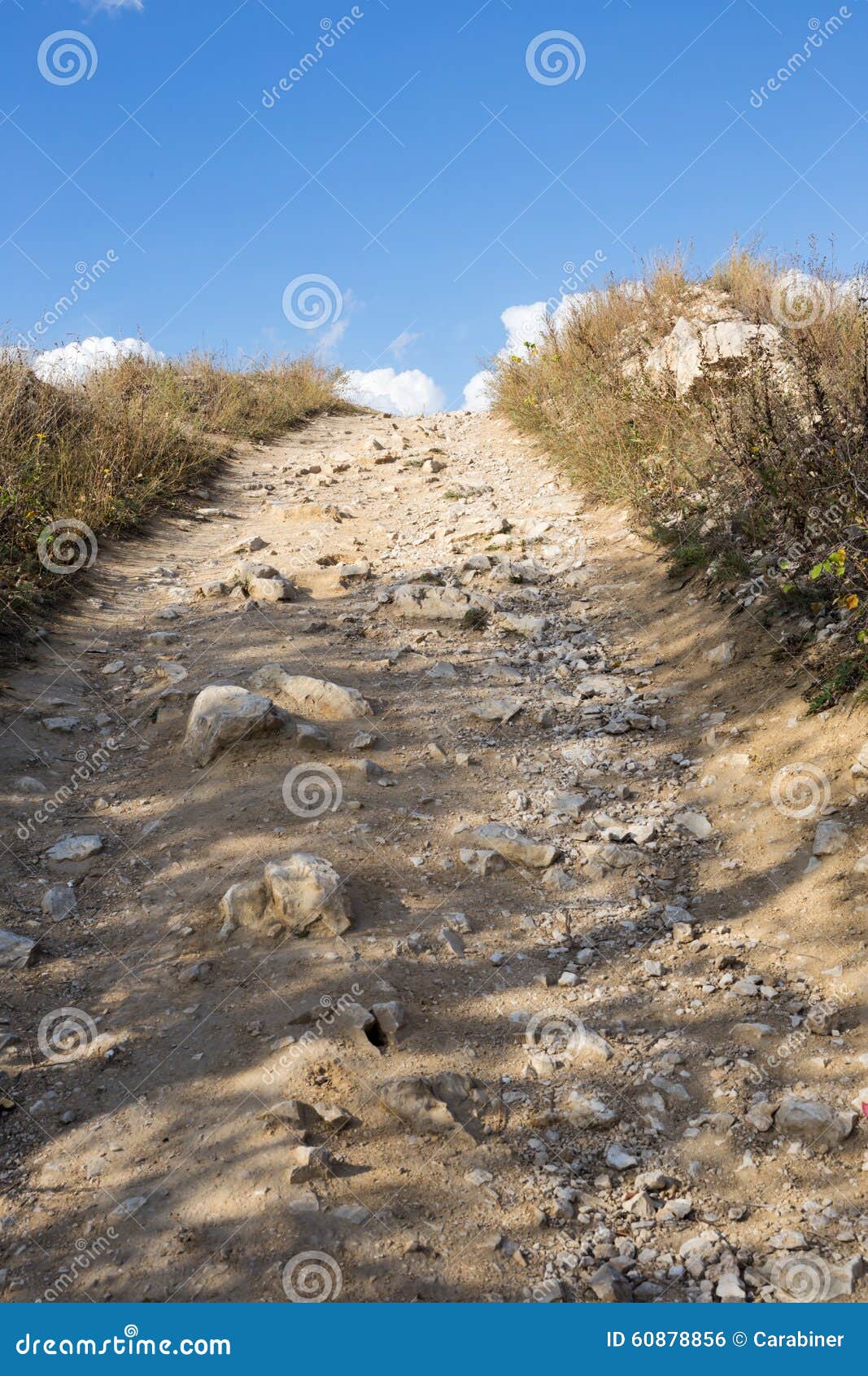 Path To the Top of the Mountain Stock Photo Image of track, trailway