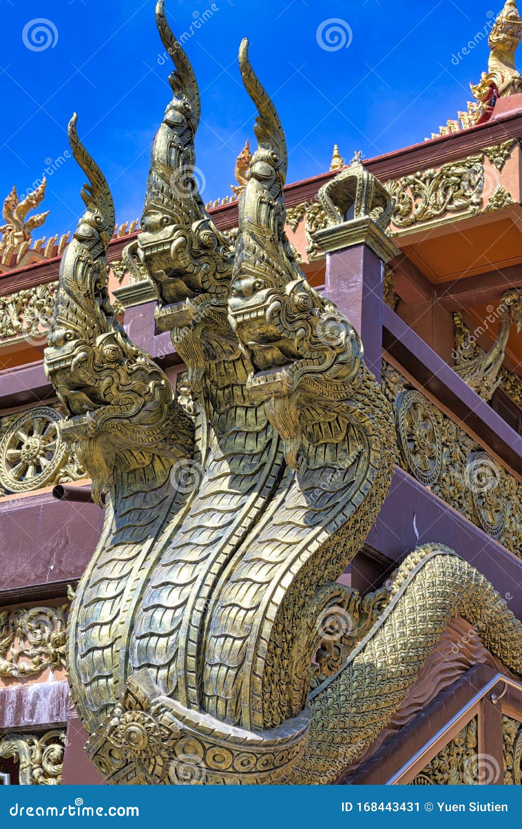 Pathum Thani District Pathum Thani Thailand January 2 Wat Rangsit Temple Is A Beautiful Northern Style Pavilion Editorial Photo Image Of Buddhism Honor
