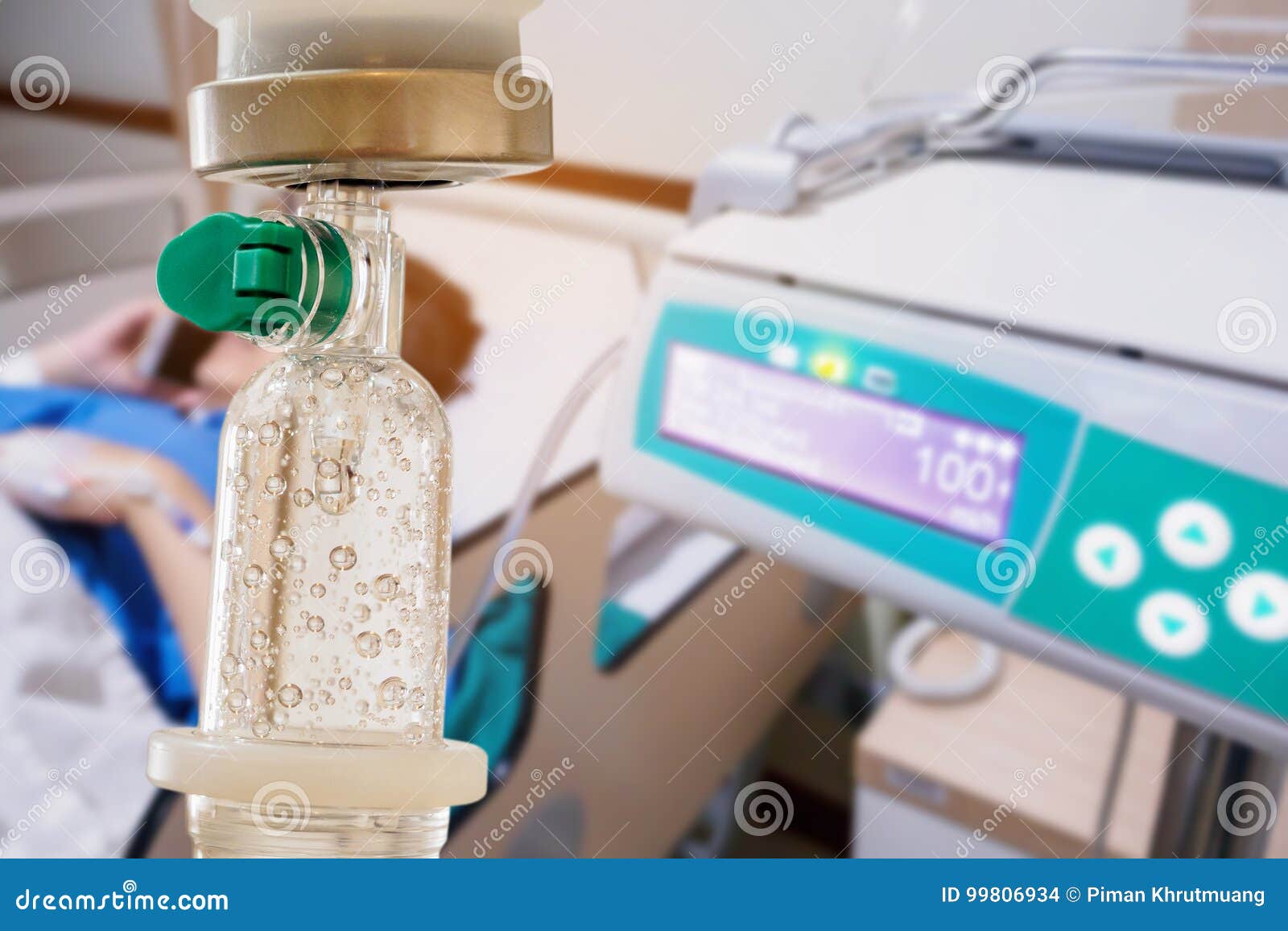 Patient Lying Down in Hospital Bed Stock Photo Image of illness