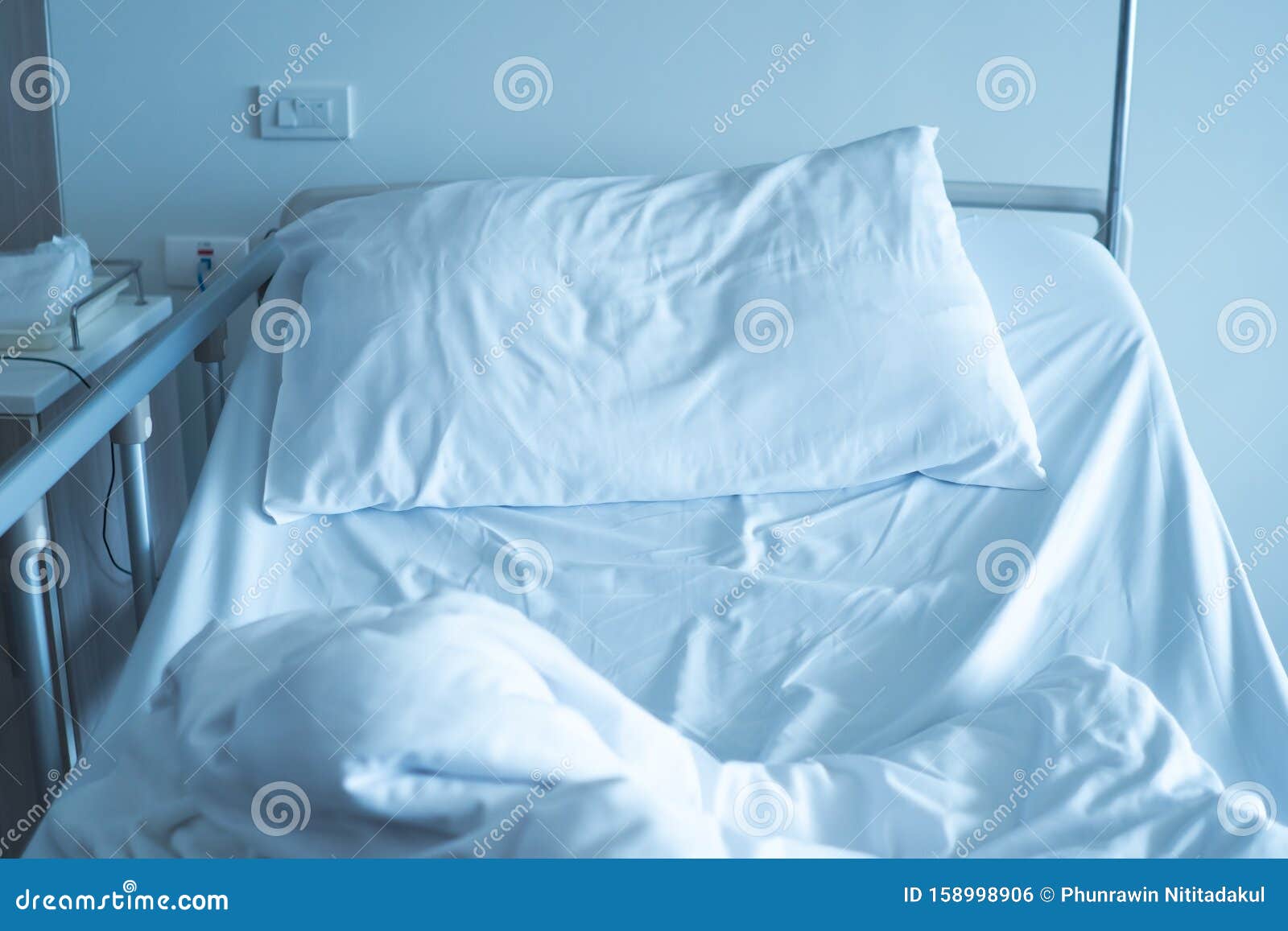 Patient Messy Bed at the Hospital Stock Photo - Image of quiet, hospital:  158998906