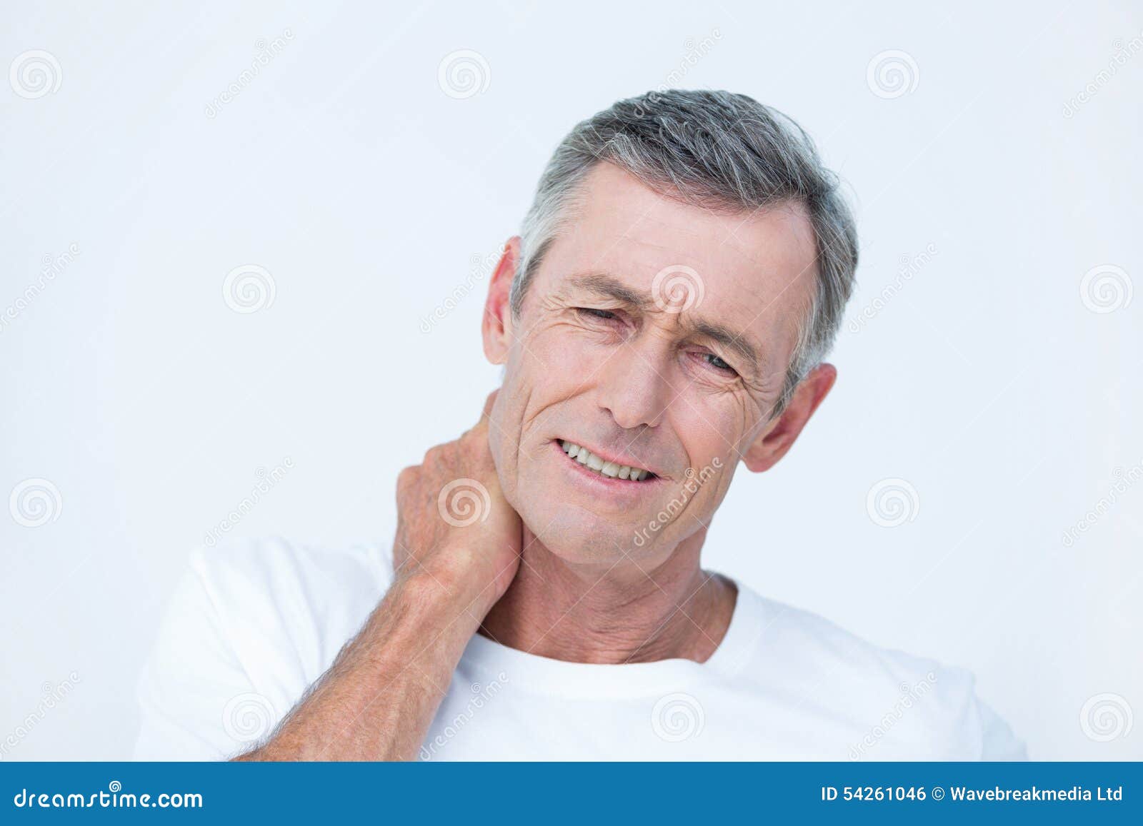 Patient with neck ache stock photo. Image of injuring 54261046