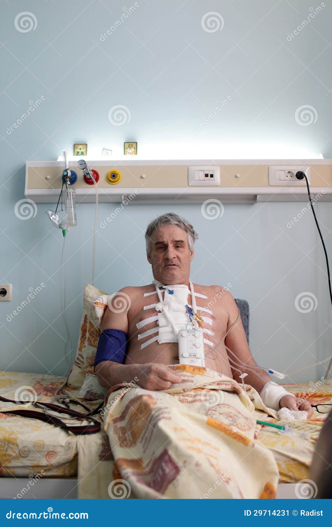 Patient with pacemaker stock image. Image of filter, cardiac 29714231
