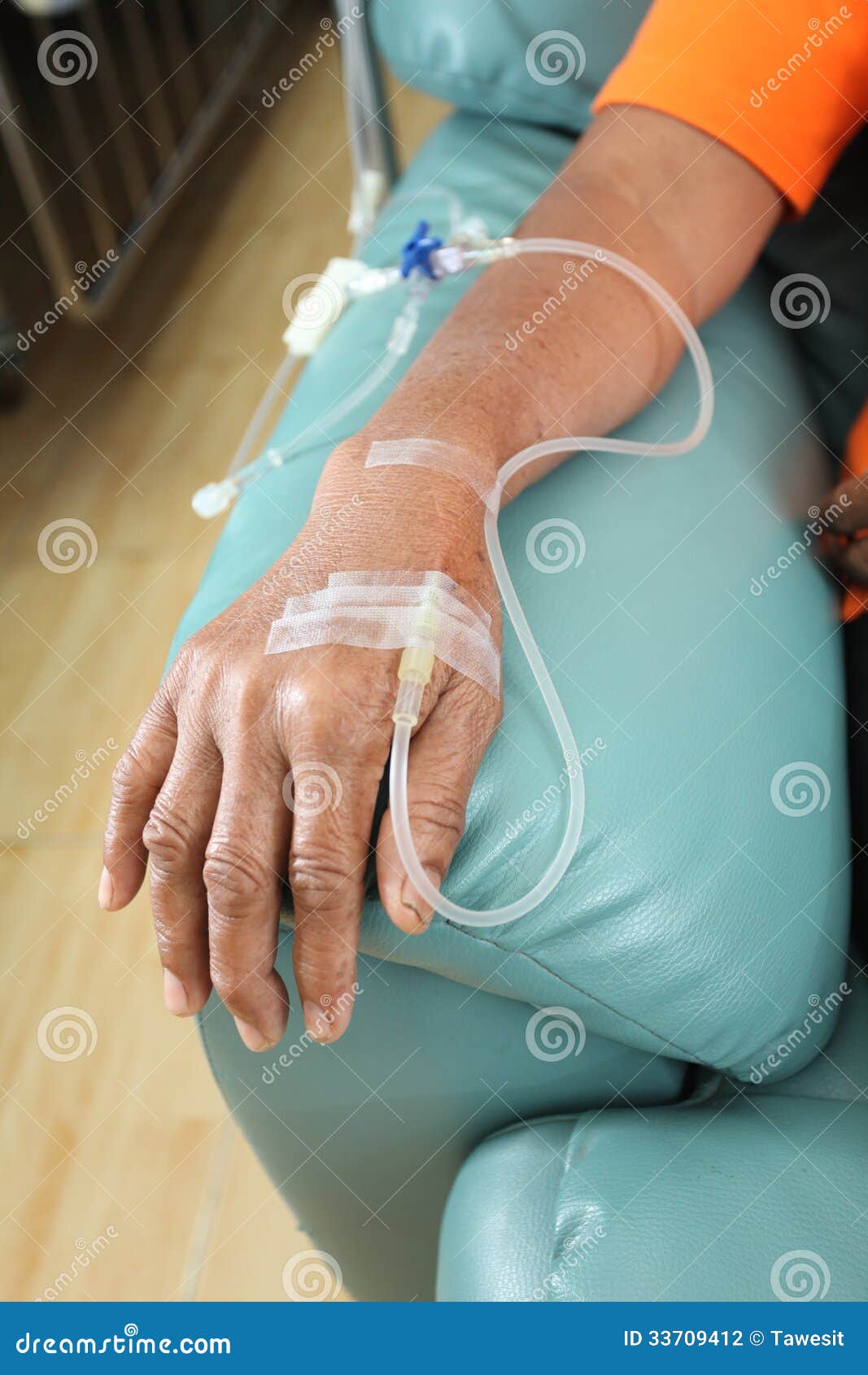 Patients Getting Intravenous Chemotherapy Stock Photo Image of