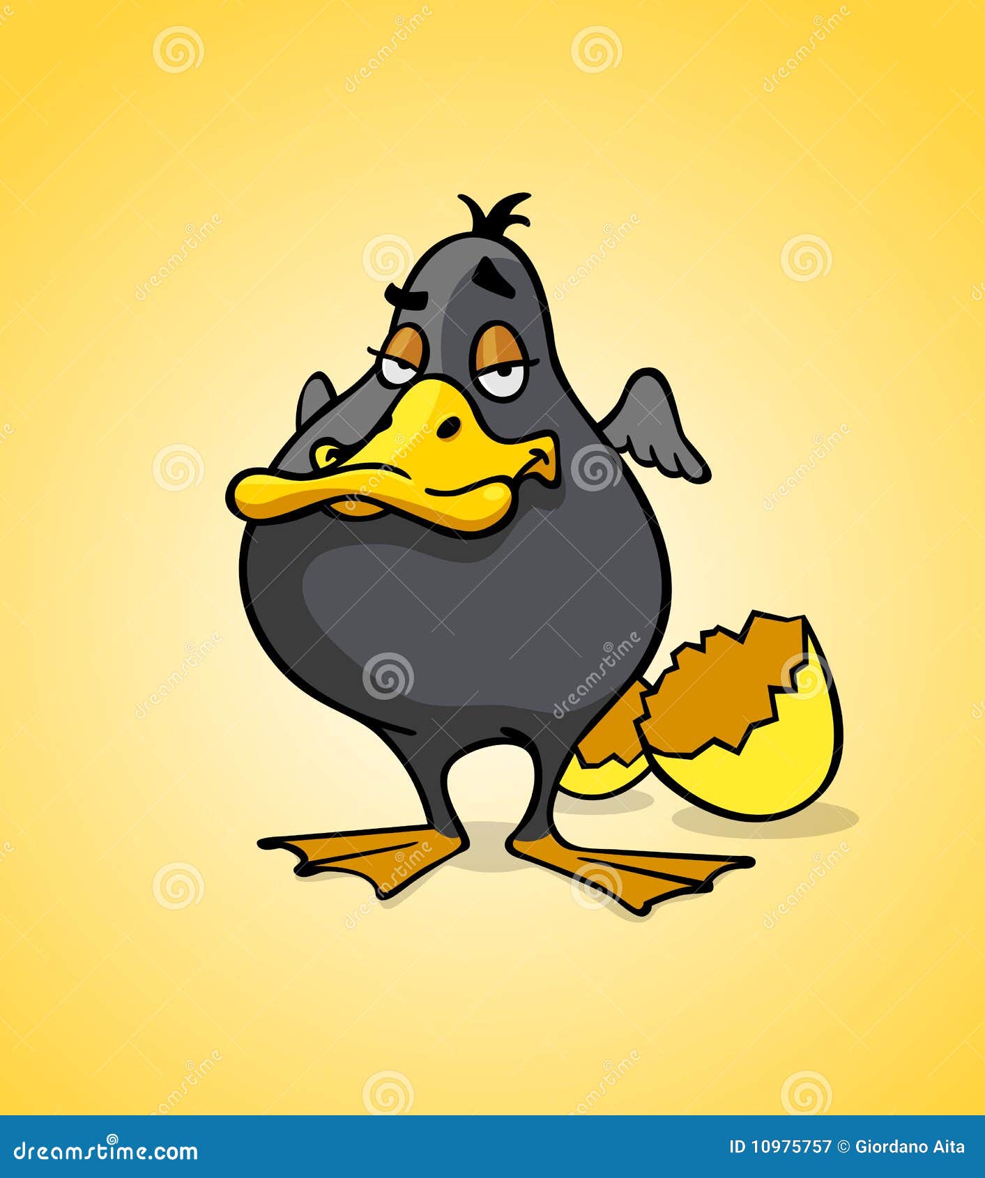 Pato negro ilustración del vector. Ilustración de drenaje - 10975757 Pato negro ilustración del vector. Ilustración de drenaje - 10975757