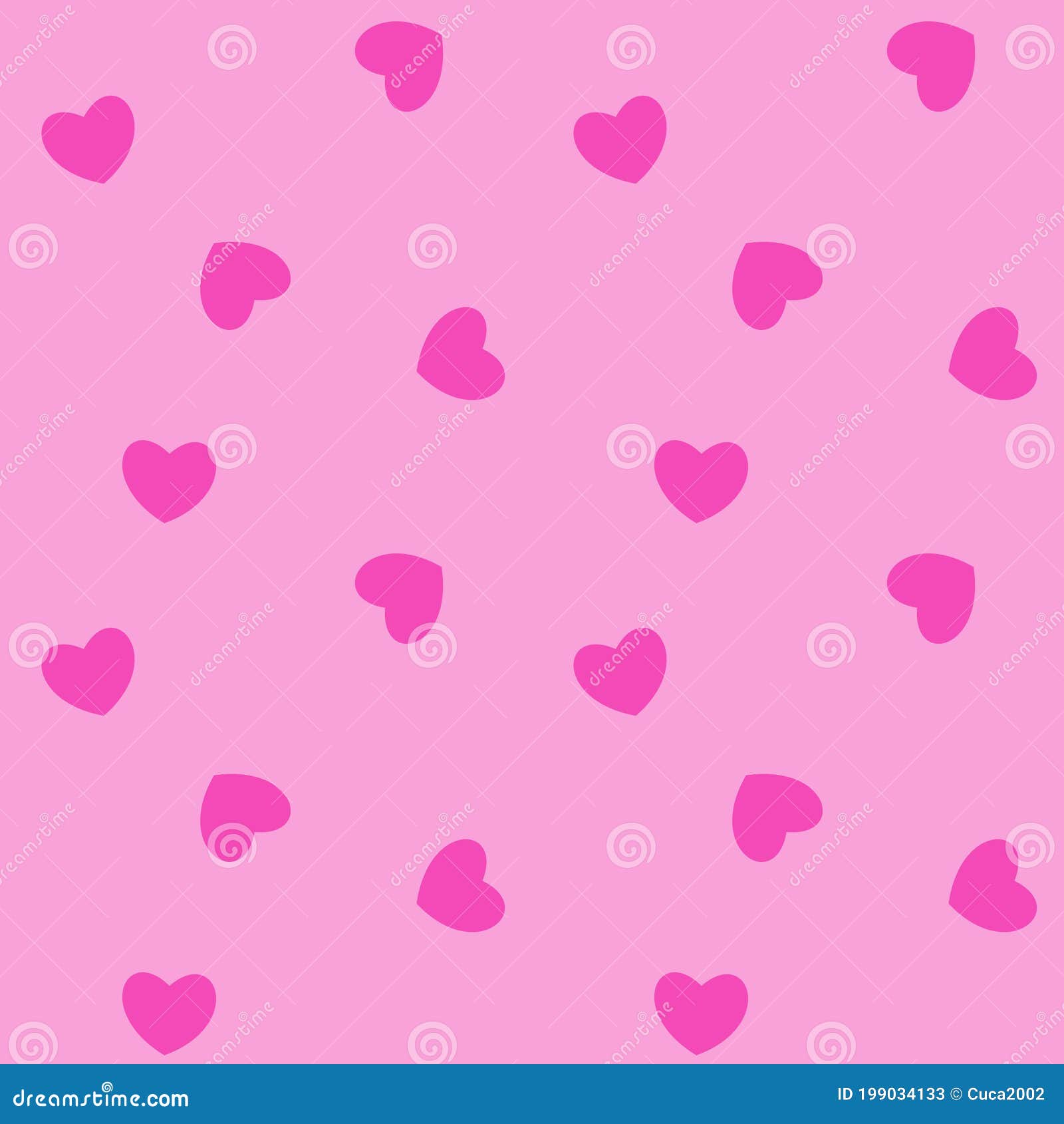 Patrón Romántico Sin Fisuras Con Corazones Rosados Ilustración Del Vector  Imagen Para Afiche O Portada De San Valentín Ilustración del Vector -  Ilustración de feliz, elemento: 199034133