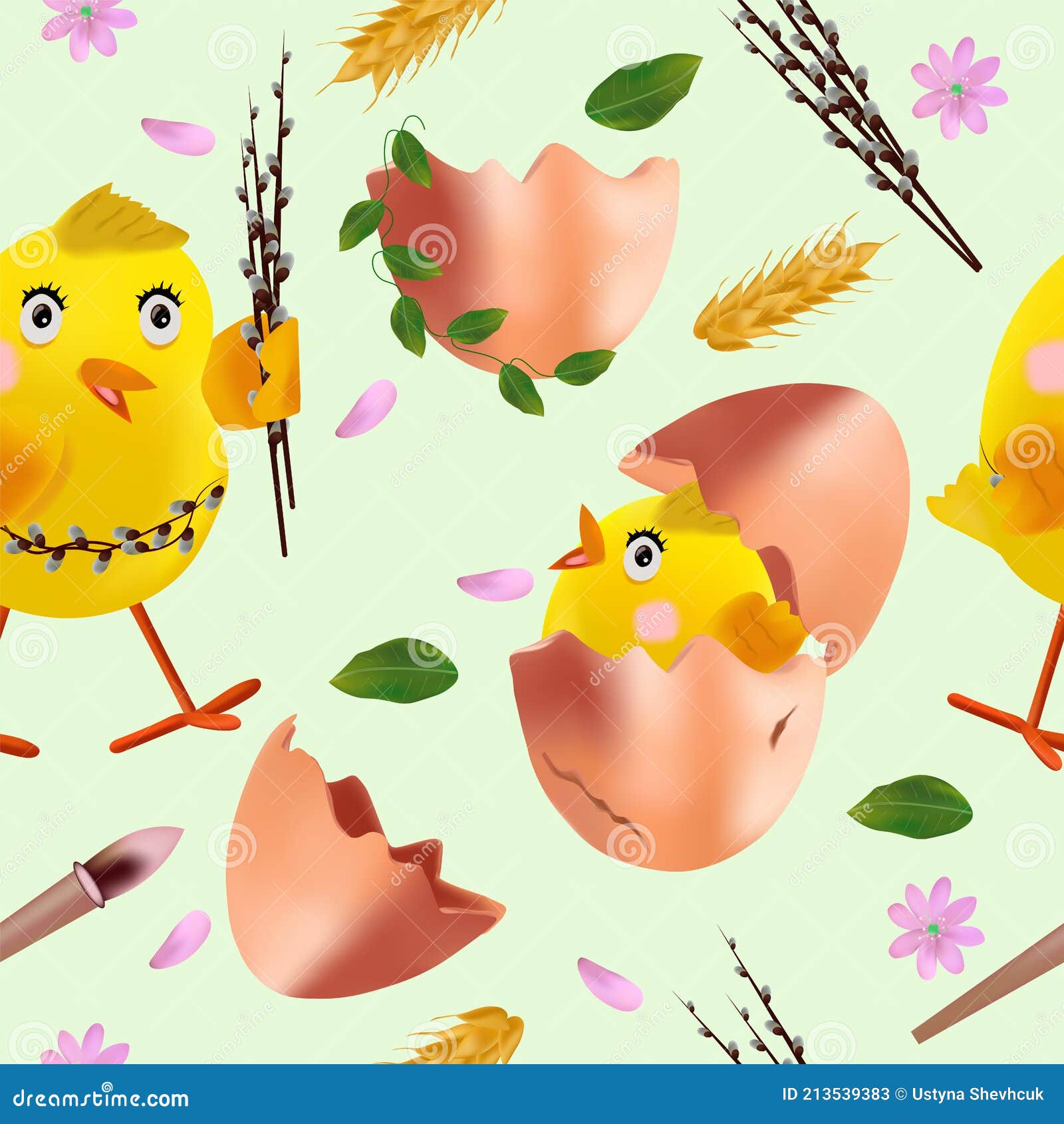 Patrón Sin Costuras Con Flores De Pollo De Pascua Huevos Hoja Verde Coño Sauce Cáscara De Huevo. Lindos Pollos De Dibujos Animados Ilustración del Vector - Ilustración de animal, cubo: 213539383 Patrón Sin Costuras Con Flores De Pollo De Pascua Huevos Hoja Verde Coño Sauce Cáscara De Huevo. Lindos Pollos De Dibujos Animados Ilustración del Vector - Ilustración de animal, cubo: 213539383