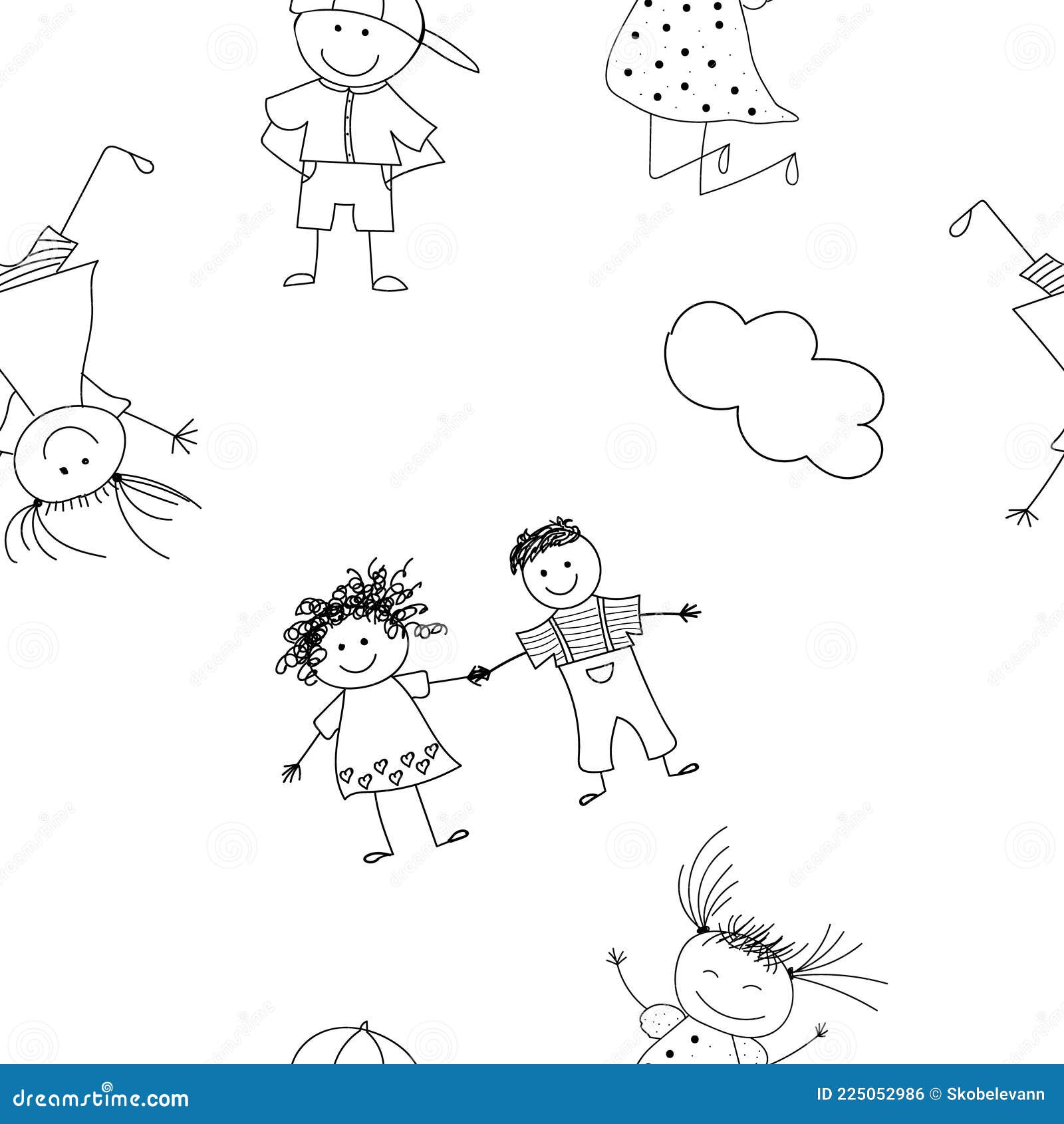 Patrón Transparente Con Dibujos Para Niños. Caricaturas Divertidas De Niños. Bocetos Con Niños Jugando. Un Niño Pequeño Ilustración del Vector - Ilustración de lifestyles, continuo: 225052986 Patrón Transparente Con Dibujos Para Niños. Caricaturas Divertidas De Niños. Bocetos Con Niños Jugando. Un Niño Pequeño Ilustración del Vector - Ilustración de lifestyles, continuo: 225052986