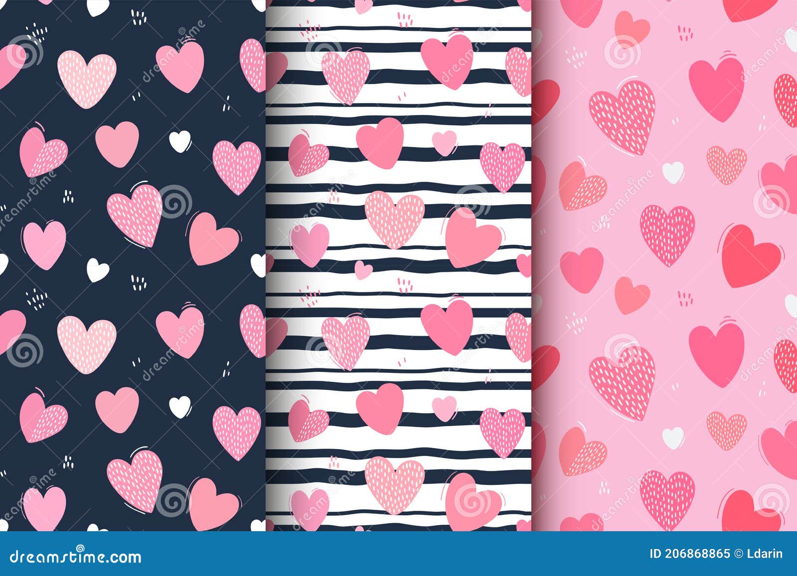 Patrón Vectorial Transparente De Corazones Bonitos. Fondo De Pantalla Decorativo. Fondo Para El Día De San Valentín Ilustración del Vector - Ilustración de lindo, rosa: 206868865 Patrón Vectorial Transparente De Corazones Bonitos. Fondo De Pantalla Decorativo. Fondo Para El Día De San Valentín Ilustración del Vector - Ilustración de lindo, rosa: 206868865