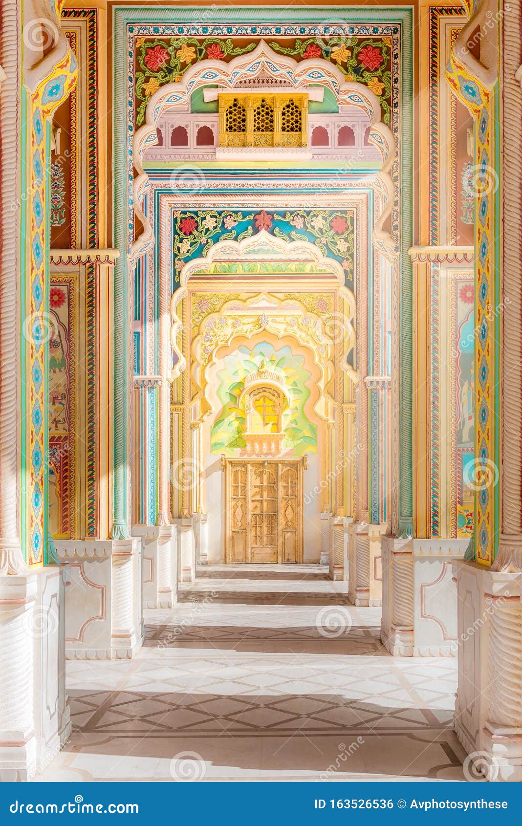 patrika gate. the ninth gate of jaipur locate at jawahar circle, jaipur, rajasthan, india.