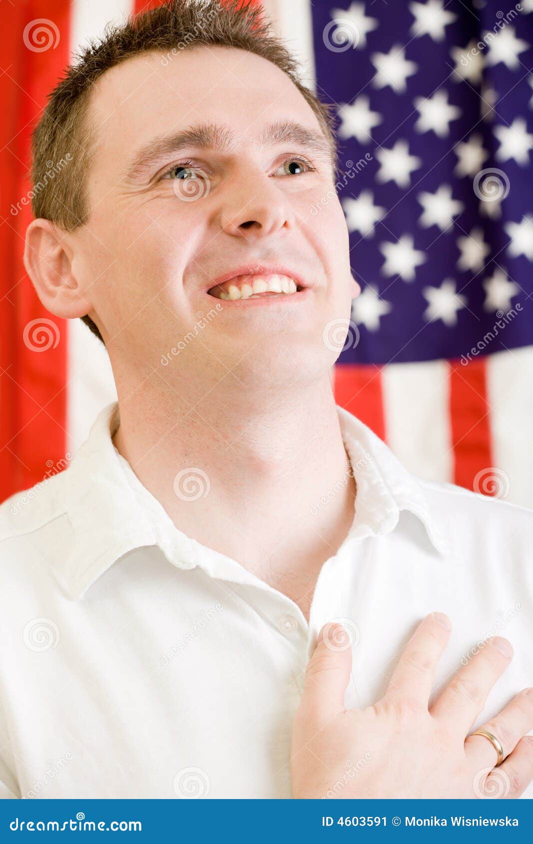 Patriot stock image. Image of happiness, caucasian, harmonious - 4603591