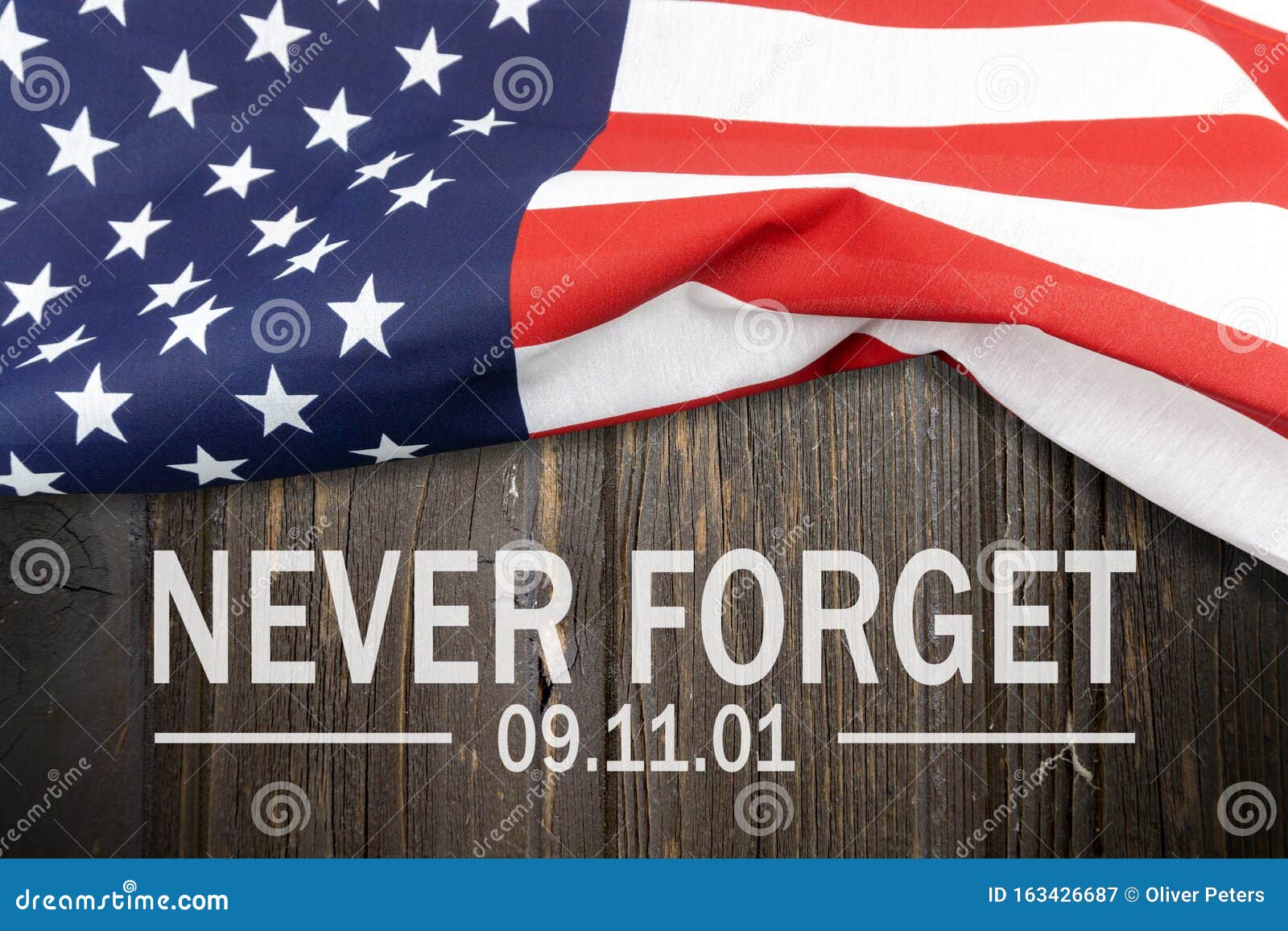 9/11 patriot day, september 11. `never forget`