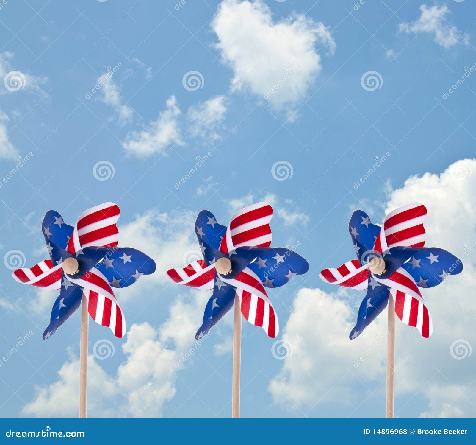 Patriotic American Pinwheel Stock Photo Image of american, freedom
