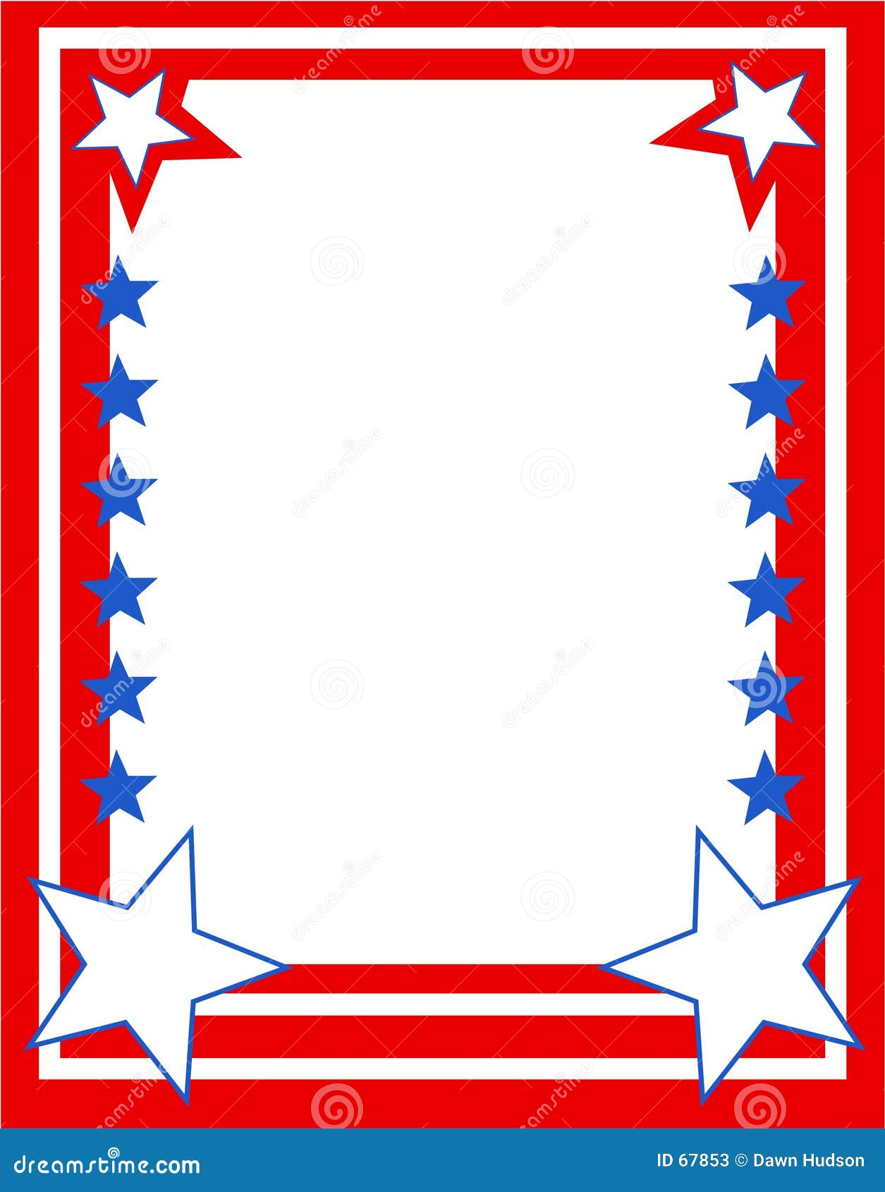 patriotic borders for word patriotic borders for word