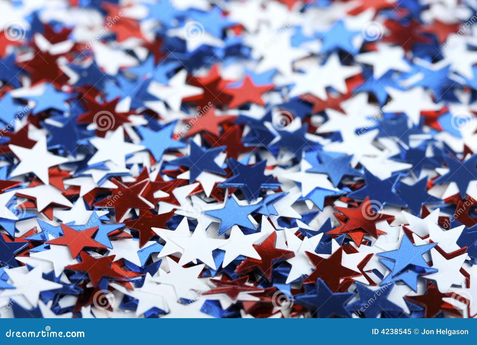 Patriotic confetti stock image. Image of celebrate, holiday 4238545