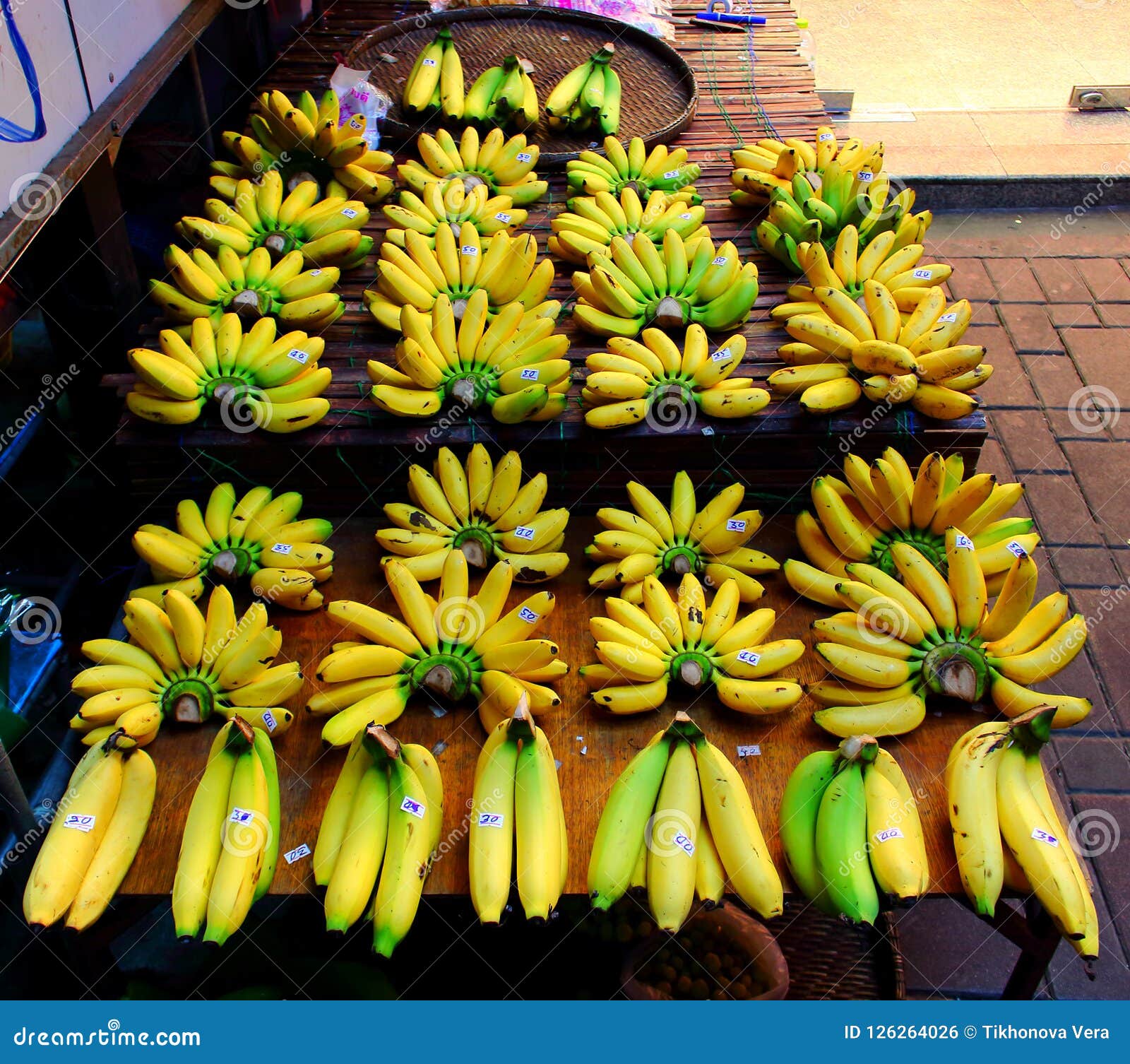 Fresh Organic Banana Bunch