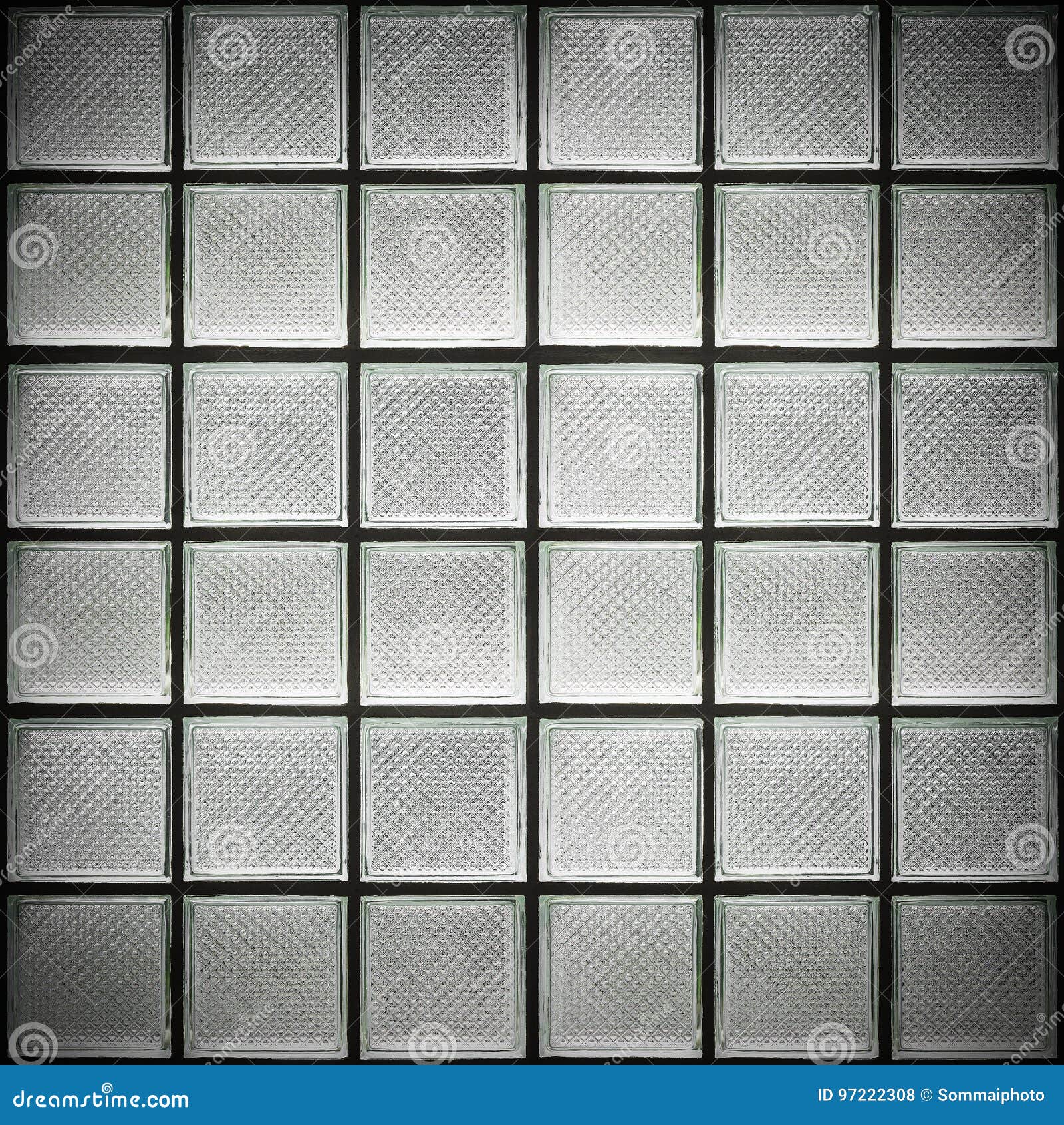 Pattern of Clear White Glass Wall Surface Texture Stock Photo Image