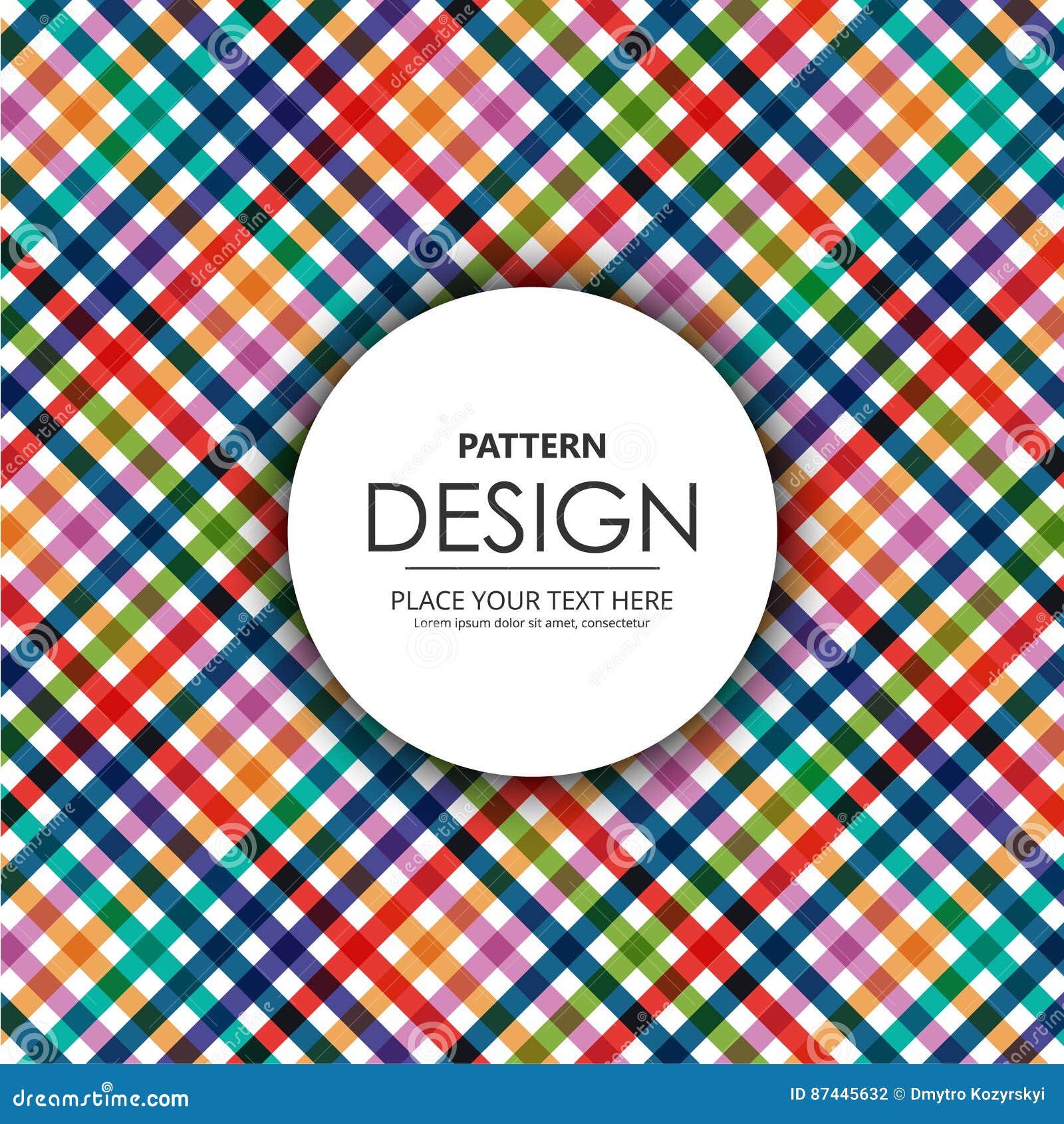 Pattern Creative Modern Abstract Background. Eps 10 Stock Illustration