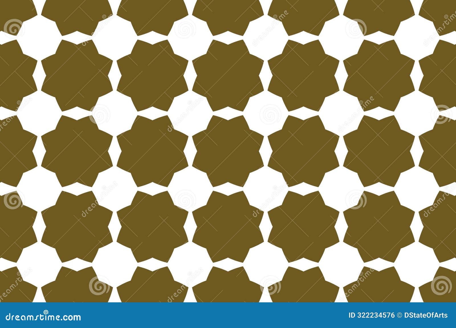 a pattern  of brown and white  