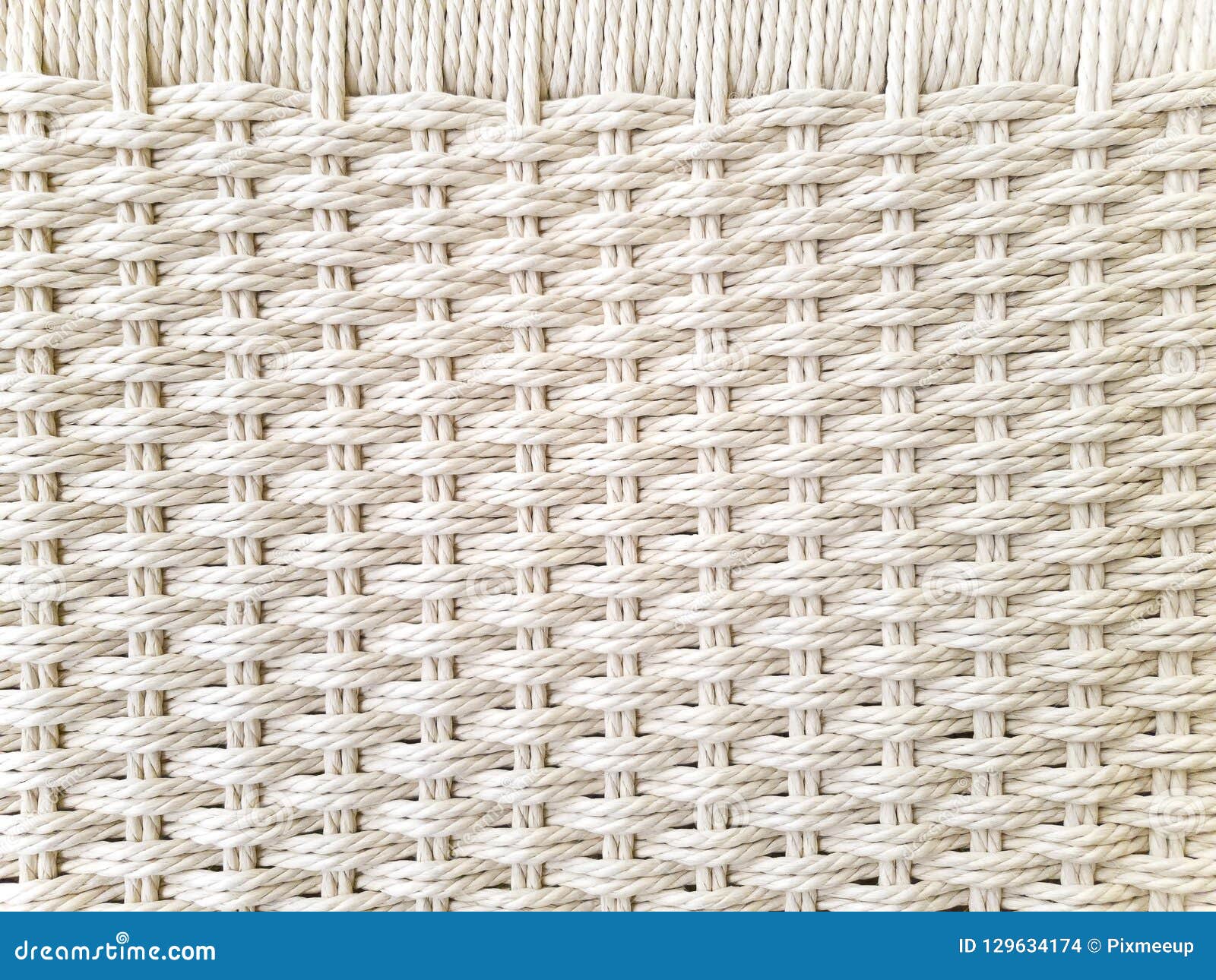 Pattern Design of Weaving White Rope that Made from Recycle Material. Stock  Photo - Image of design, brown: 129634174