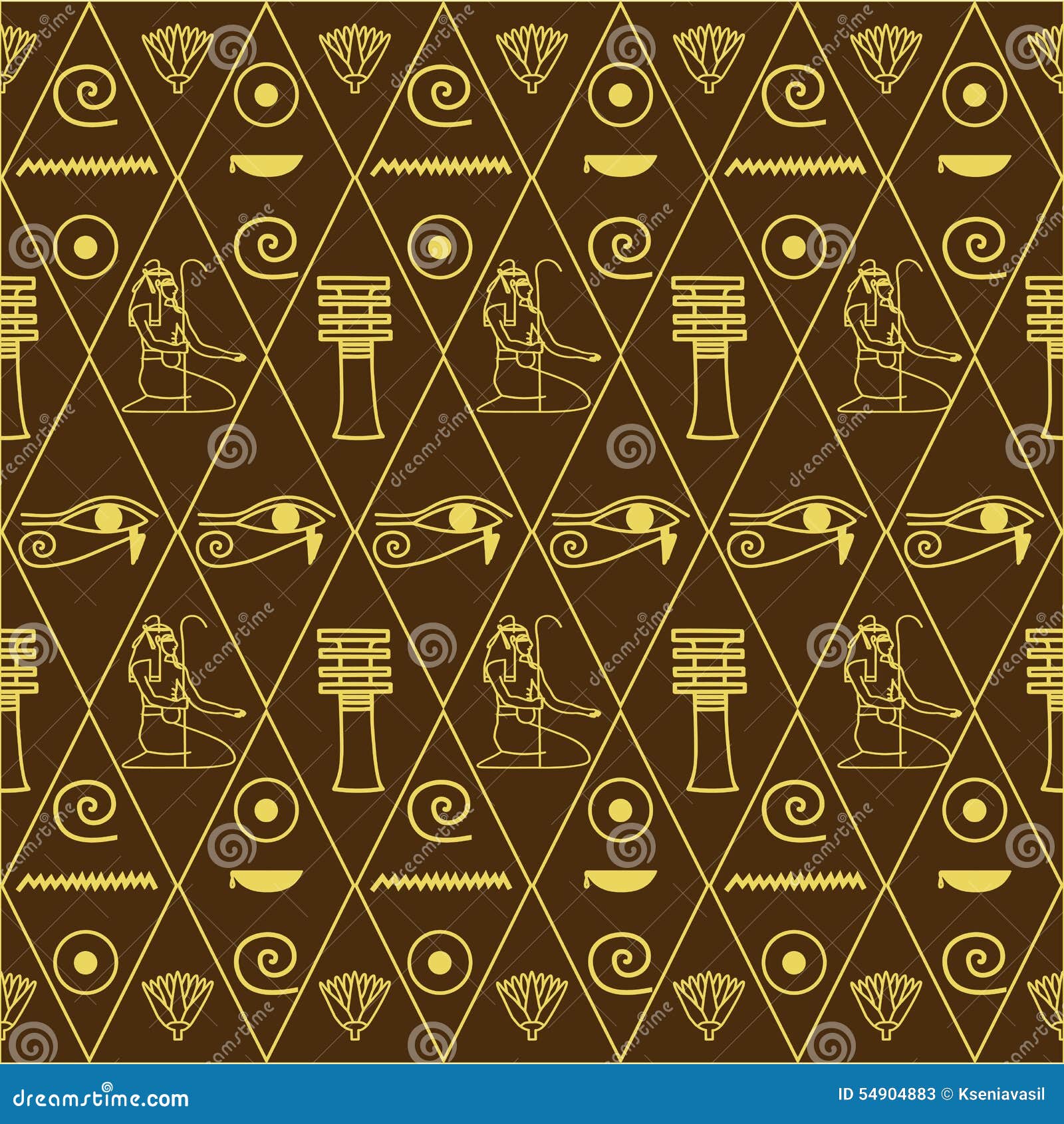 Pattern of Egyptian Hieroglyphics Stock Vector - Illustration of ethnic, ritual: 54904883 Pattern of Egyptian Hieroglyphics Stock Vector - Illustration of ethnic, ritual: 54904883