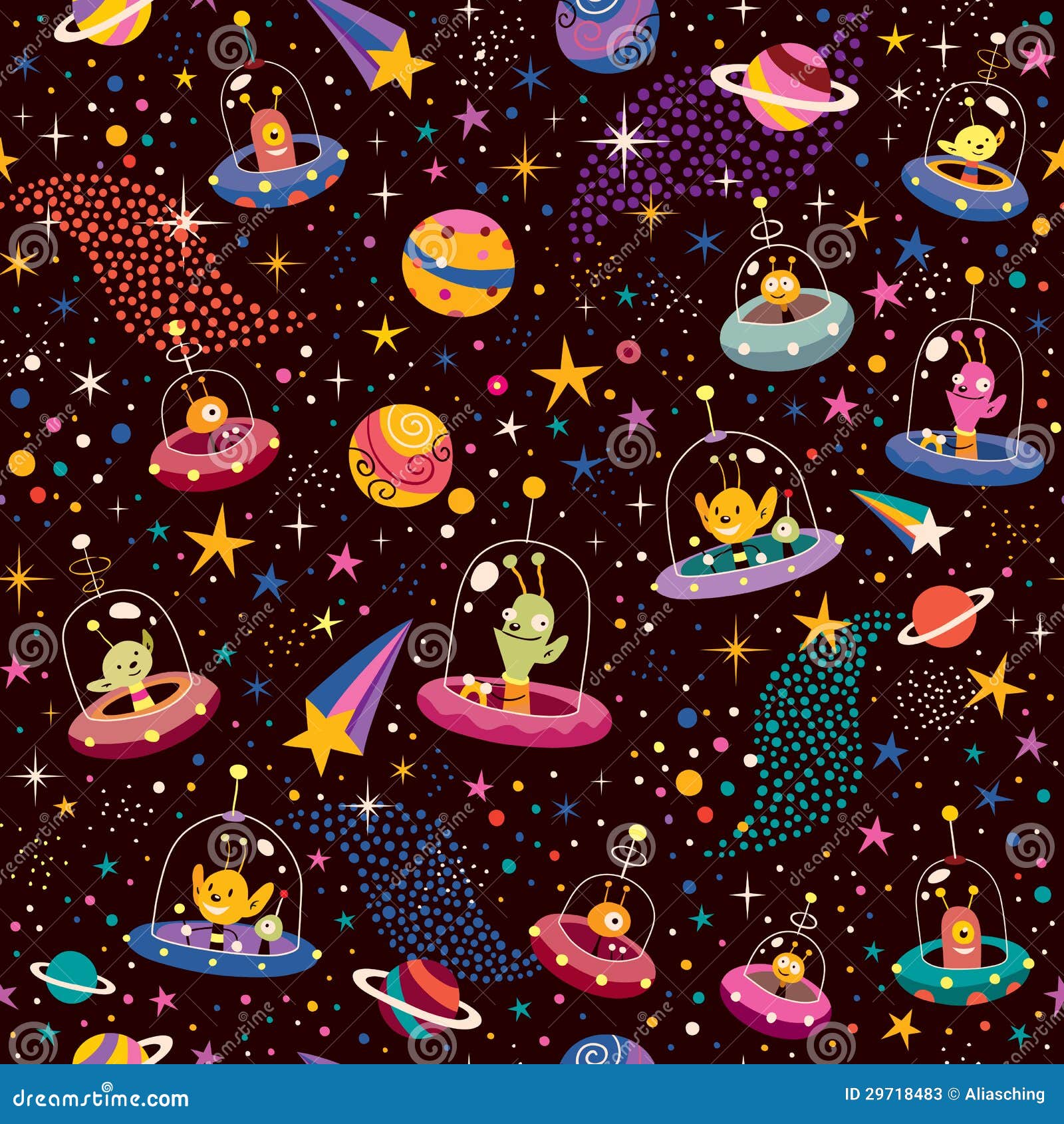 backgrounds ufo tumblr Aliens  Pattern Photos 29718483 Cute Image: Stock