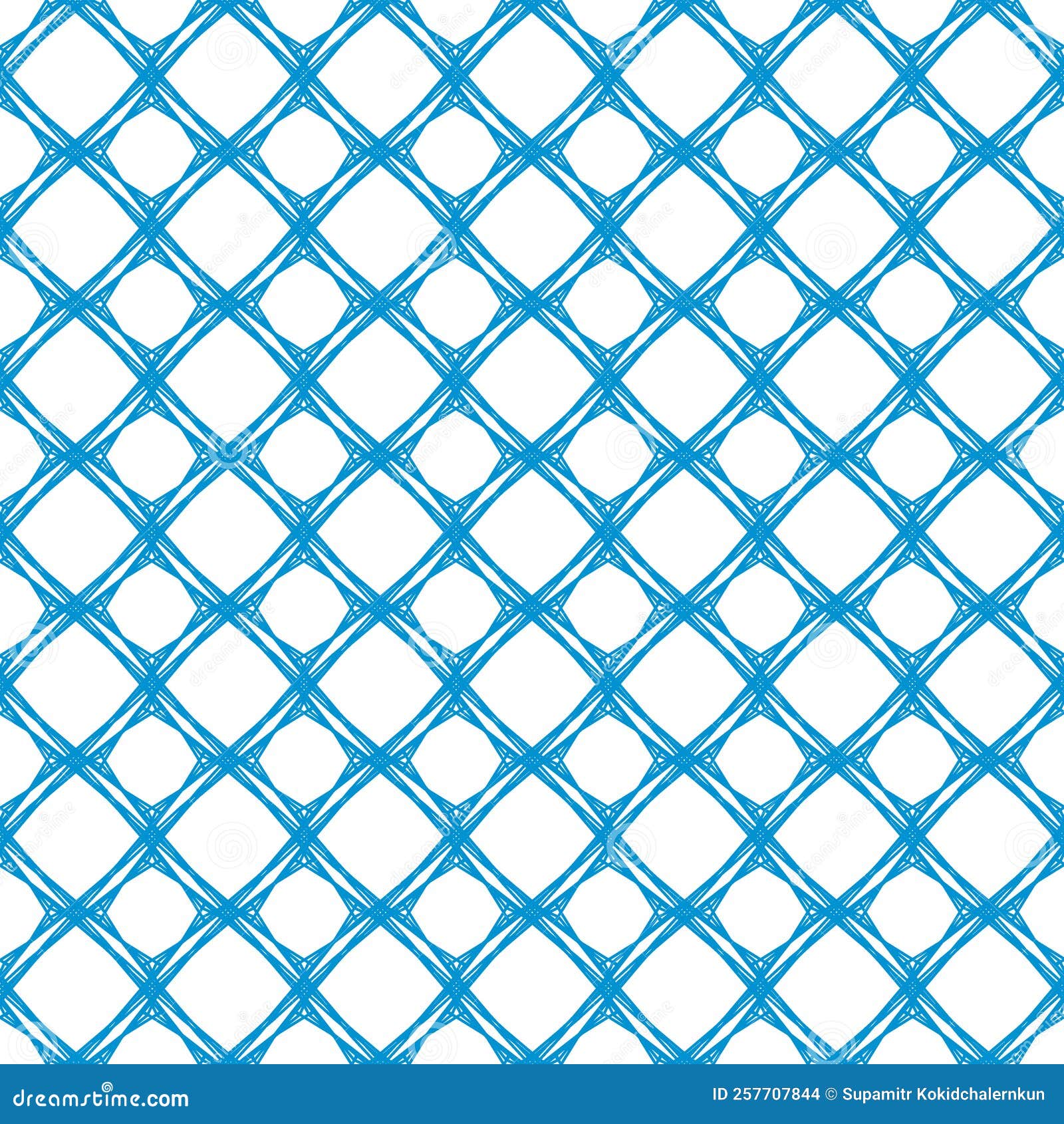 Pattern Images Make Patterns on Fabrics. Stock Illustration